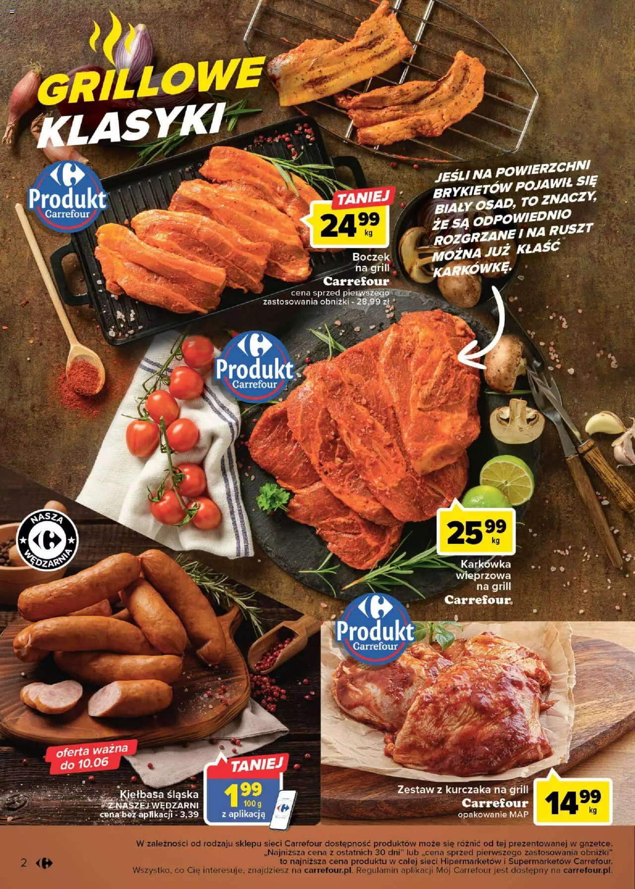 Carrefour Sezon na grilla trwa Gazetka ważna od 06.06.2023 do 17.06.2023 strona 2