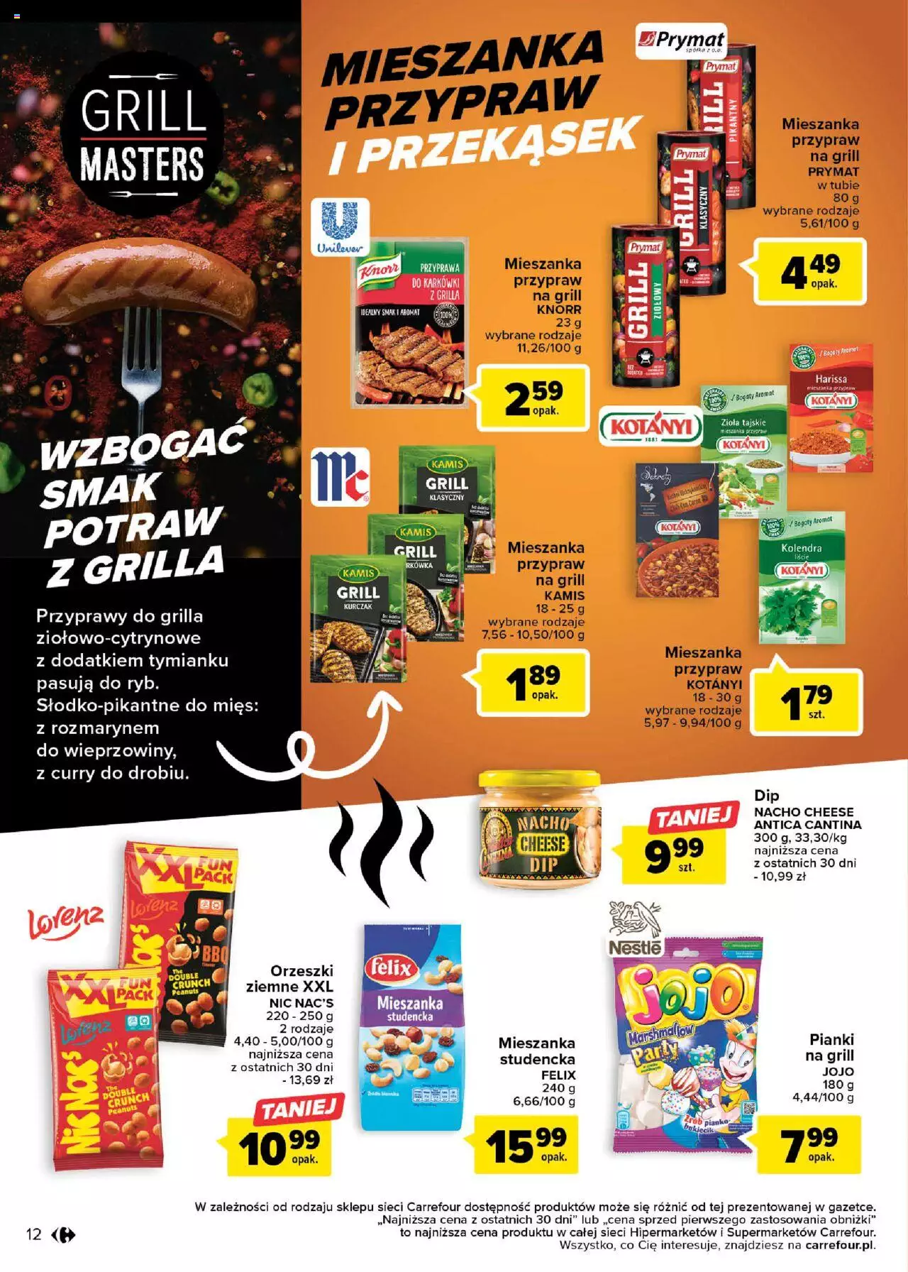 Carrefour Sezon na grilla trwa Gazetka ważna od 06.06.2023 do 17.06.2023 strona 12