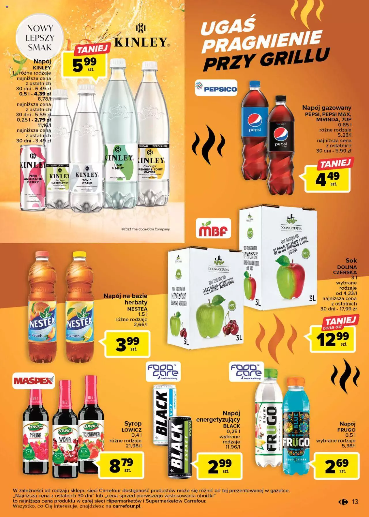 Carrefour Sezon na grilla trwa Gazetka ważna od 06.06.2023 do 17.06.2023 strona 13