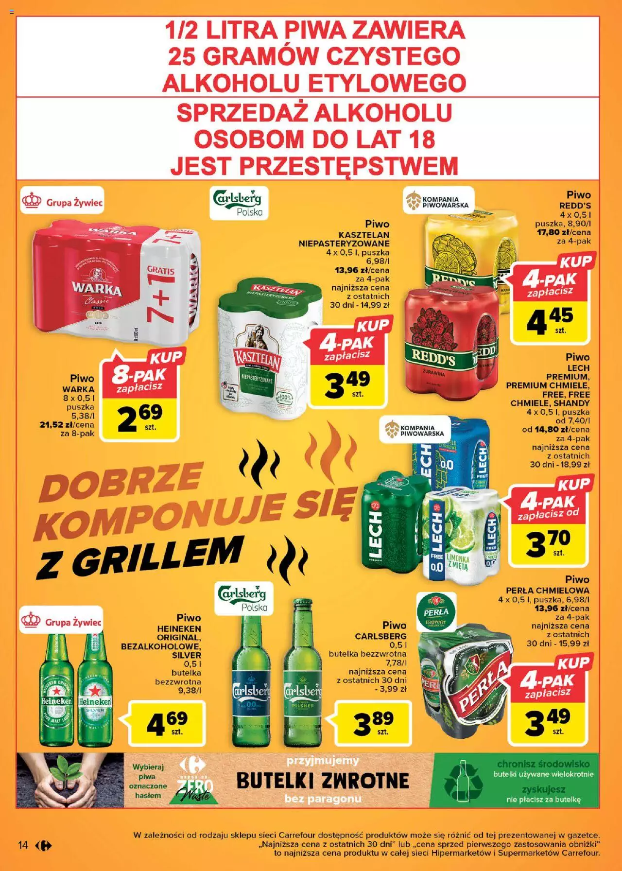 Carrefour Sezon na grilla trwa Gazetka ważna od 06.06.2023 do 17.06.2023 strona 14