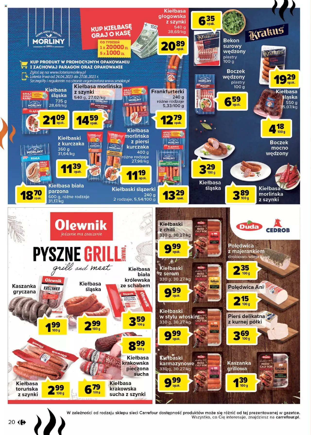Carrefour Sezon na grilla trwa Gazetka ważna od 06.06.2023 do 17.06.2023 strona 20