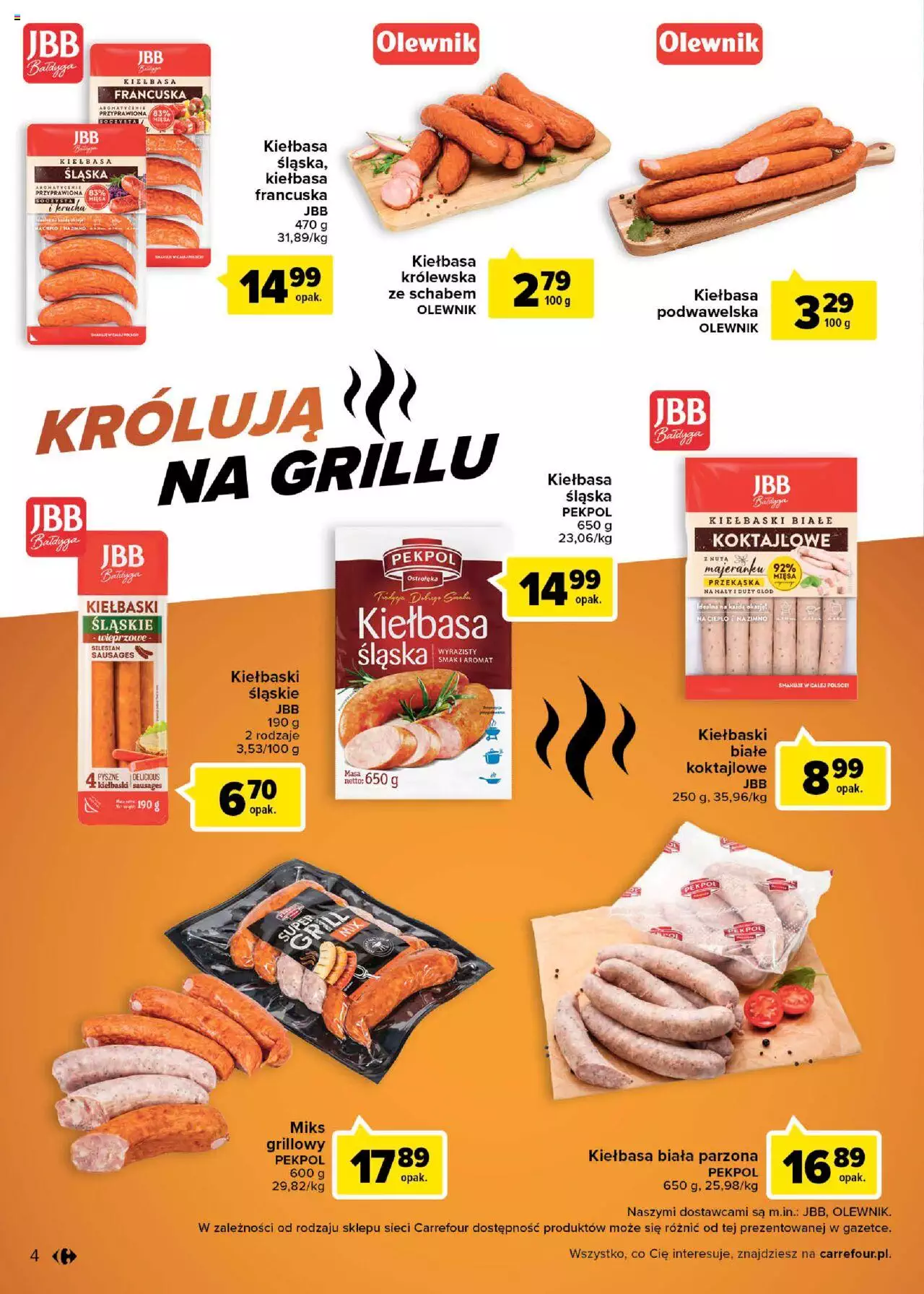 Carrefour Sezon na grilla trwa Gazetka ważna od 06.06.2023 do 17.06.2023 strona 4