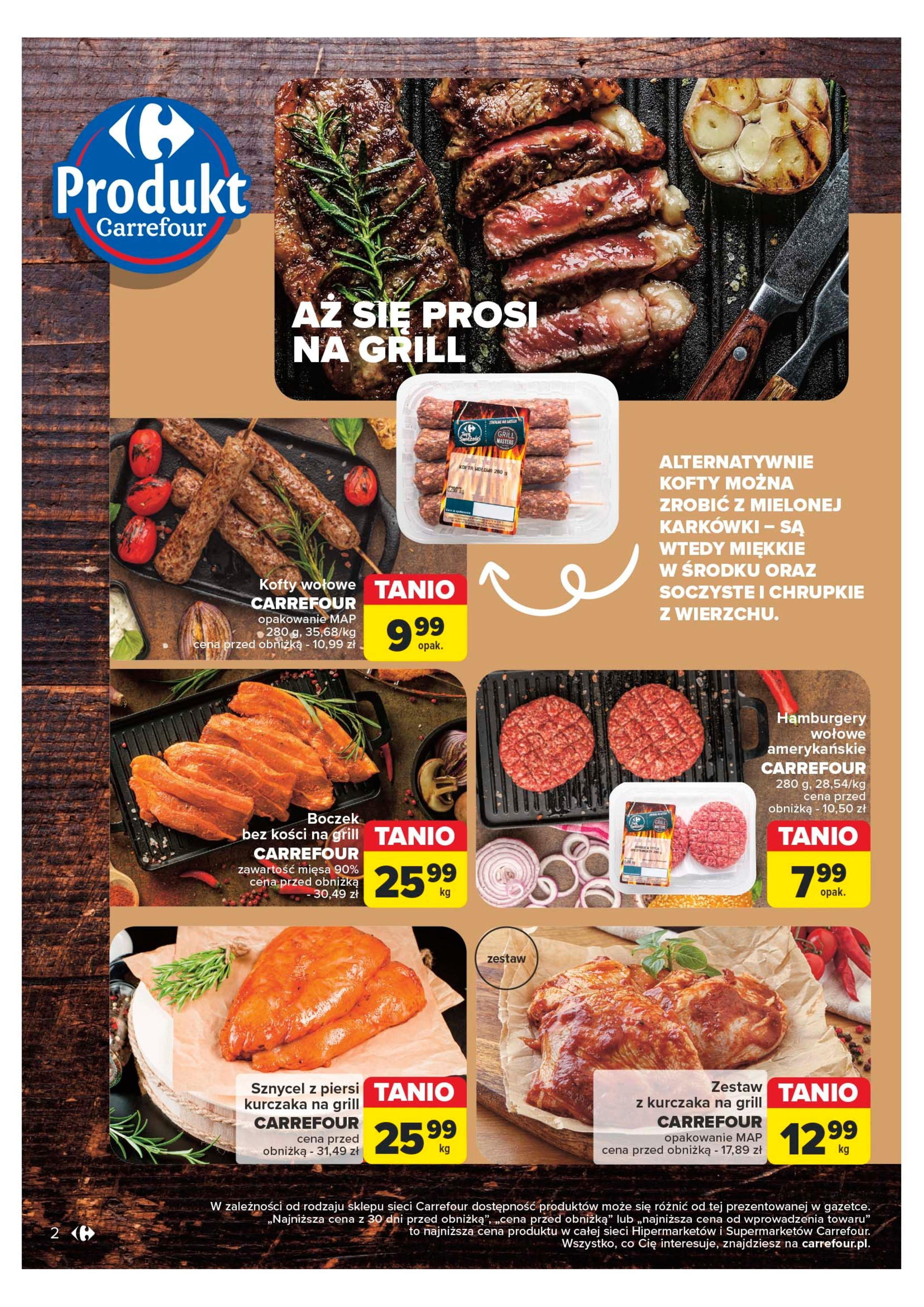 Carrefour Start sezonu grillowego Gazetka ważna od 22.04.2024 do 04.05.2024 strona 2