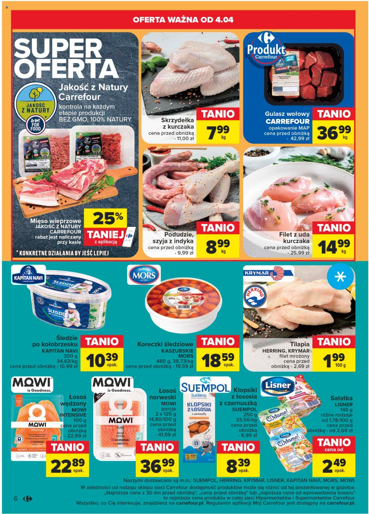 Carrefour Superoferty tygodnia Gazetka ważna od 02.04.2024 do 06.04.2024 strona 6