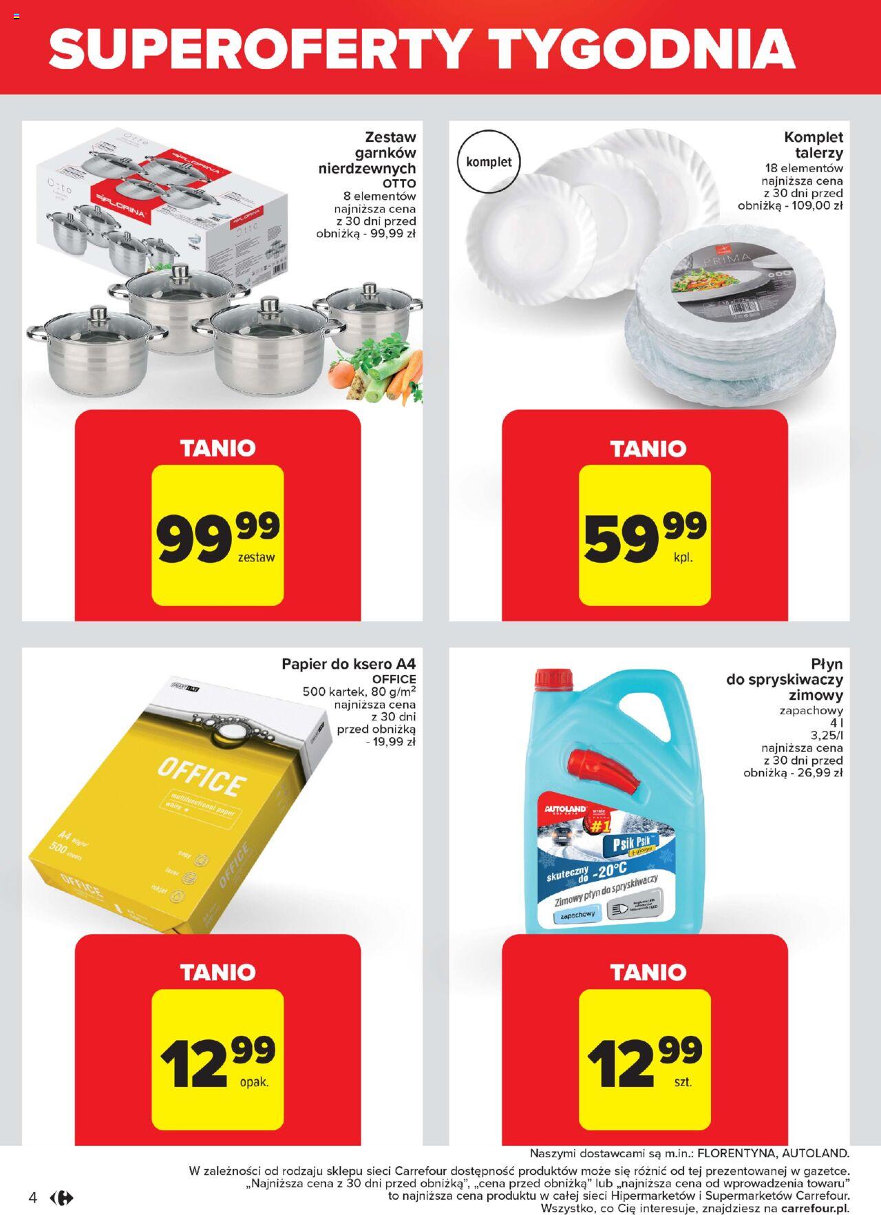 Carrefour Superoferty tygodnia Gazetka ważna od 08.01.2024 do 13.01.2024 strona 4