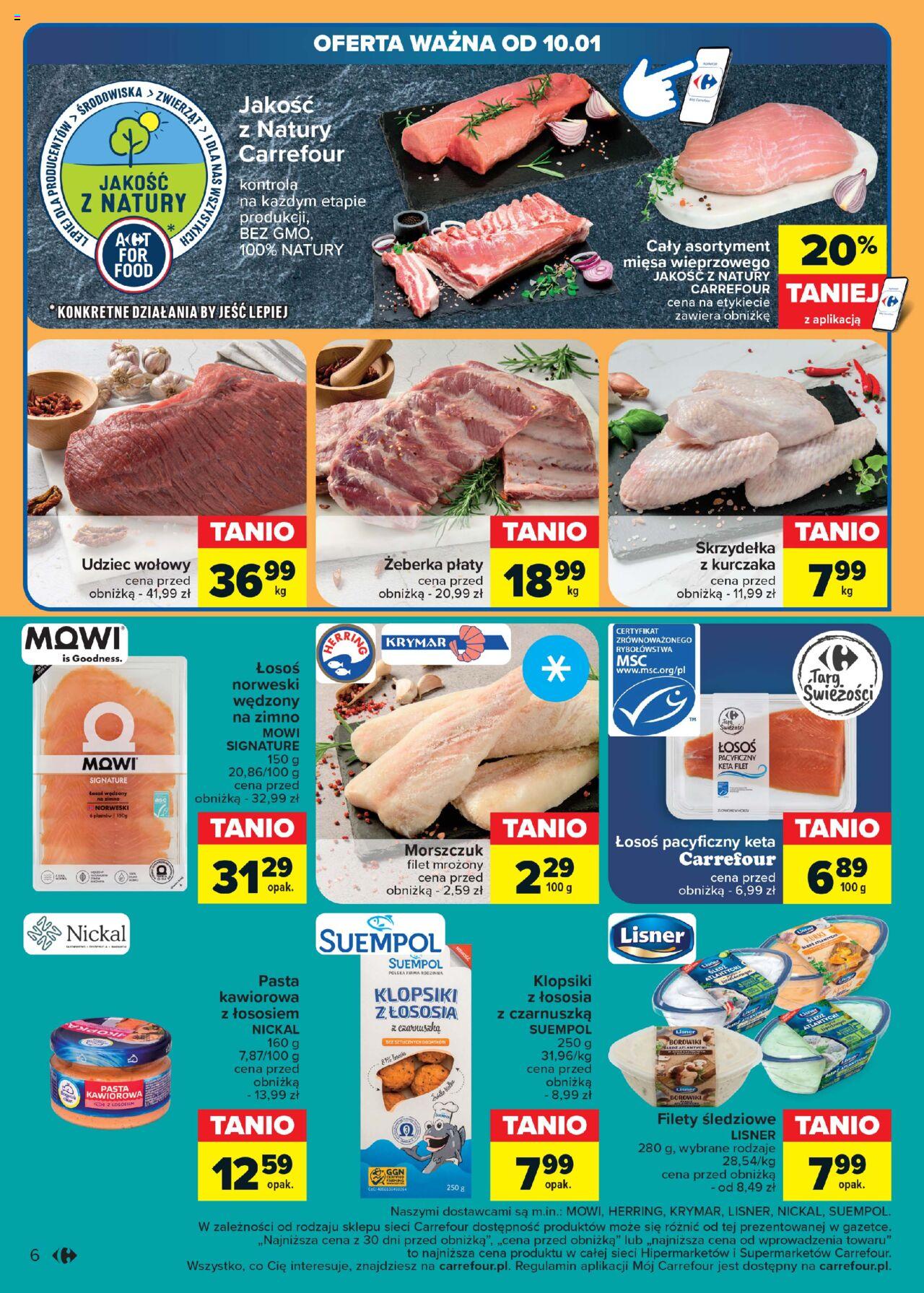 Carrefour Superoferty tygodnia Gazetka ważna od 08.01.2024 do 13.01.2024 strona 6
