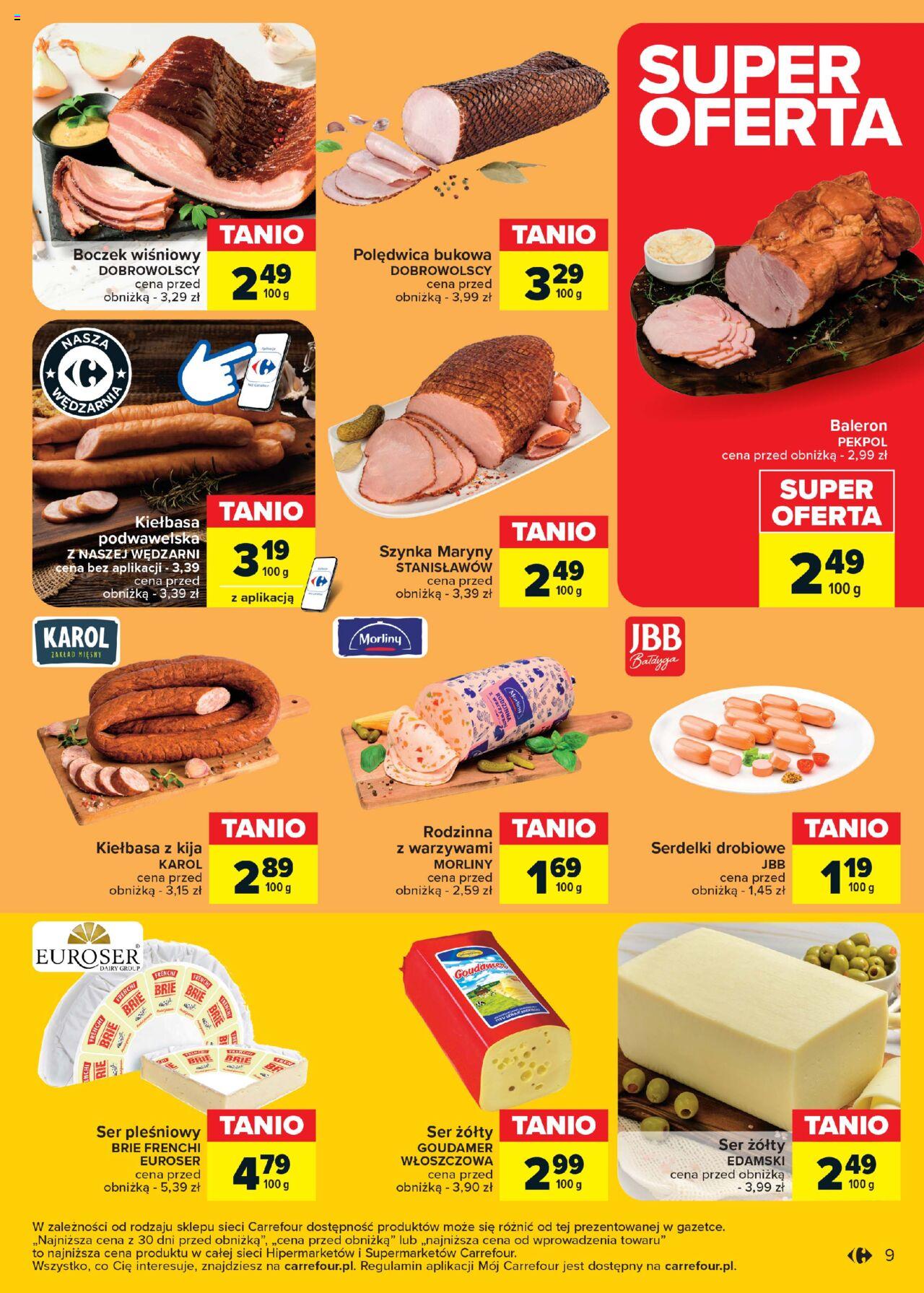 Carrefour Superoferty tygodnia Gazetka ważna od 08.01.2024 do 13.01.2024 strona 9