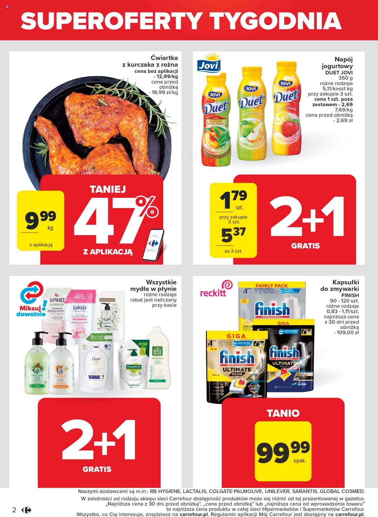 Carrefour Superoferty tygodnia Gazetka ważna od  15.01.2024 do 20.01.2024 strona 2