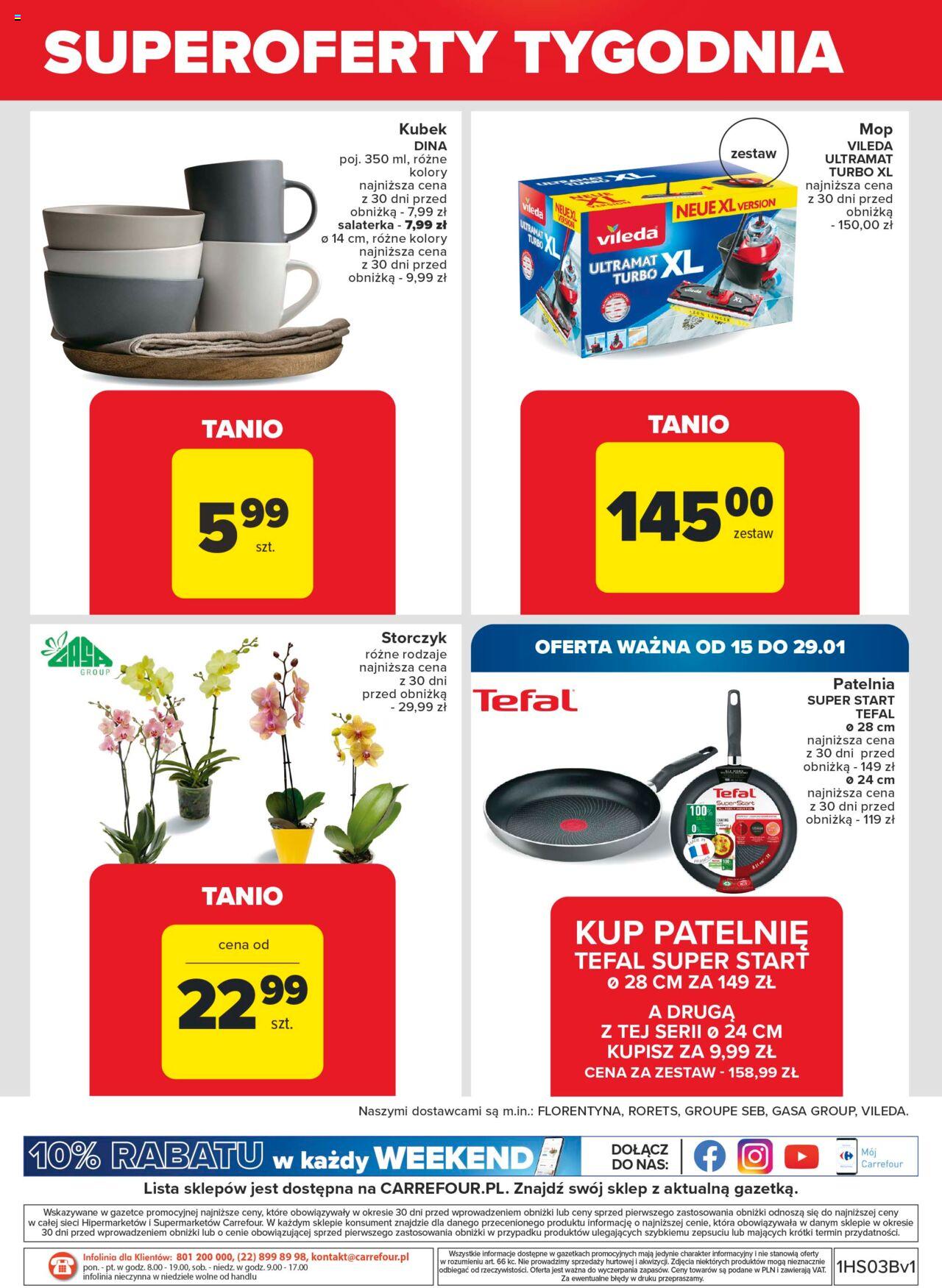 Carrefour Superoferty tygodnia Gazetka ważna od  15.01.2024 do 20.01.2024 strona 12