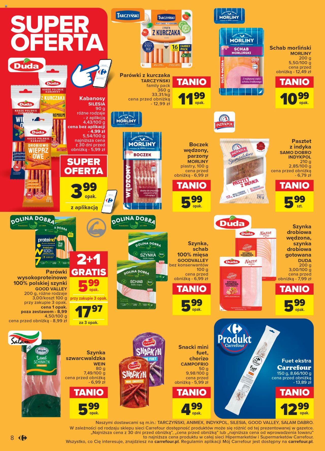 Carrefour Superoferty tygodnia Gazetka ważna od  15.01.2024 do 20.01.2024 strona 8