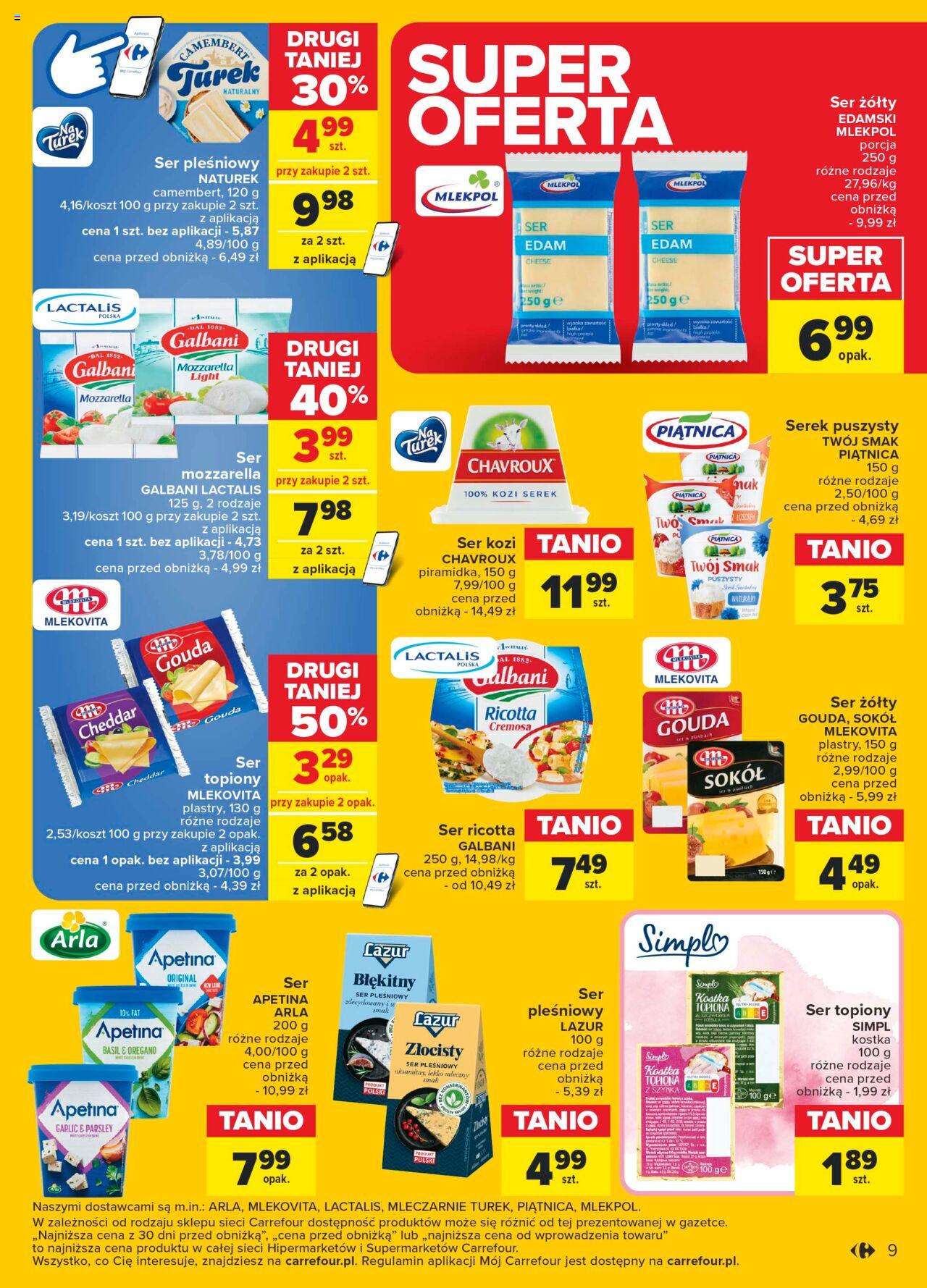 Carrefour Superoferty tygodnia Gazetka ważna od  15.01.2024 do 20.01.2024 strona 9