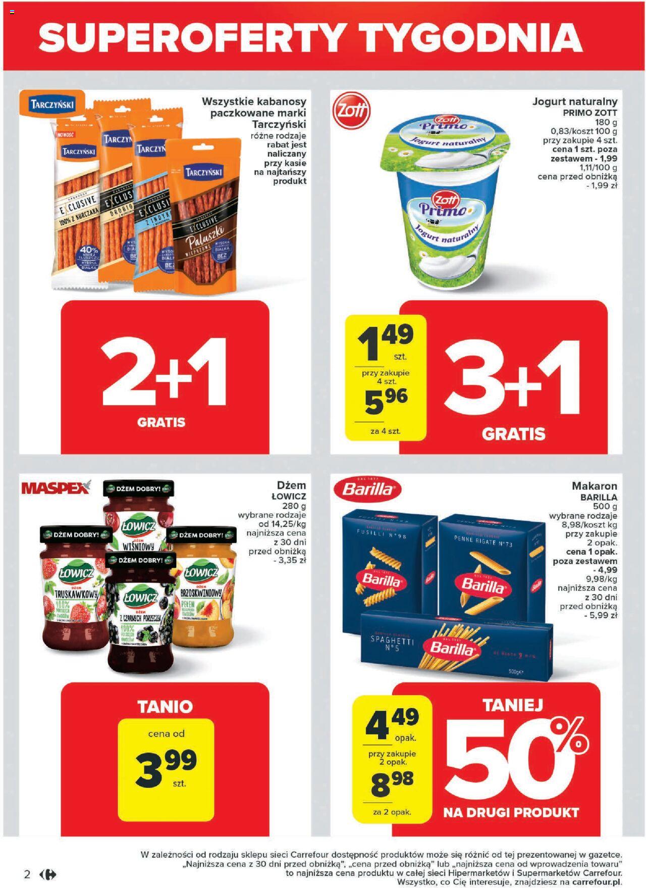 Carrefour Superoferty tygodnia Gazetka ważna od 29.01.2024 do 03.02.2024 strona 2