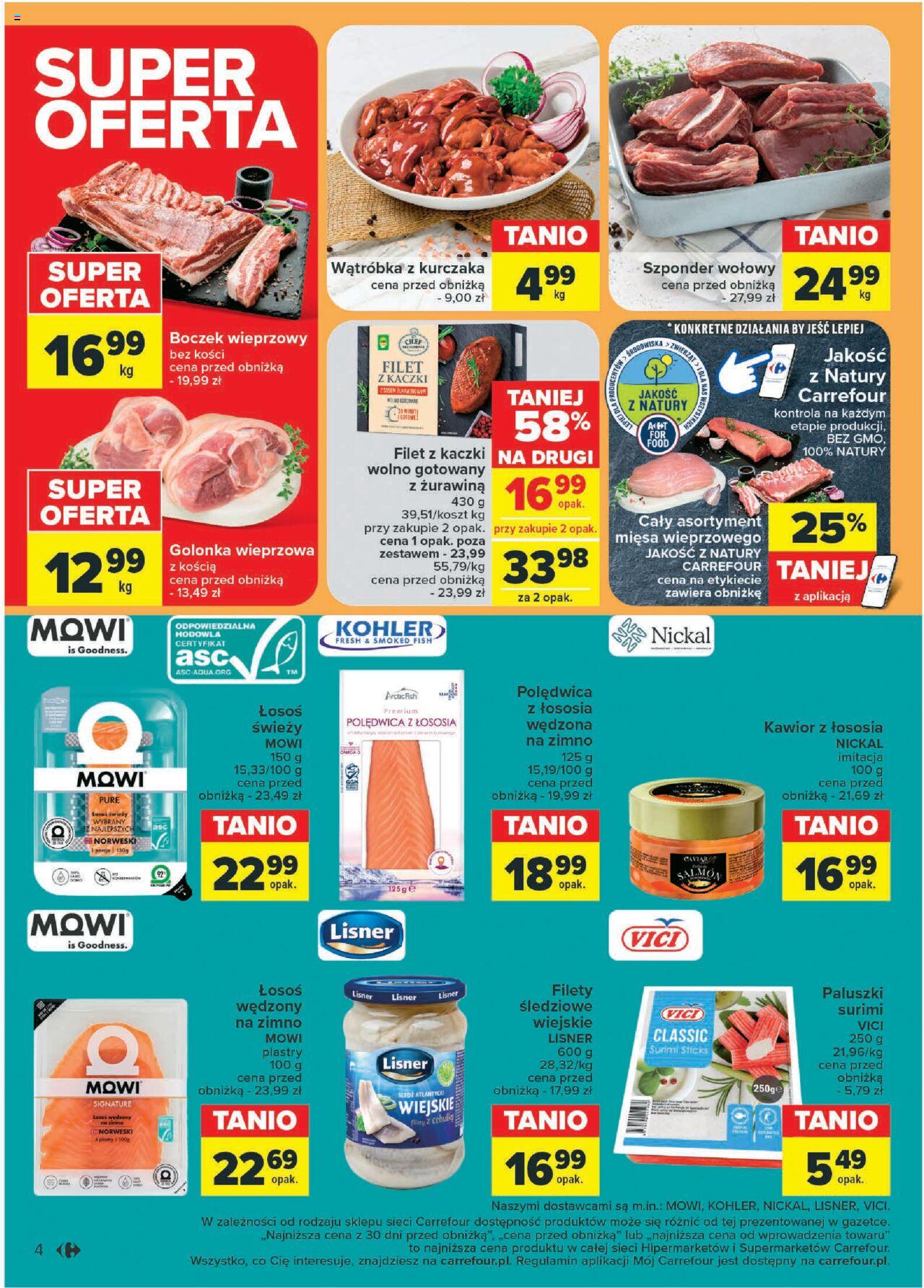 Carrefour Superoferty tygodnia Gazetka ważna od 29.01.2024 do 03.02.2024 strona 4