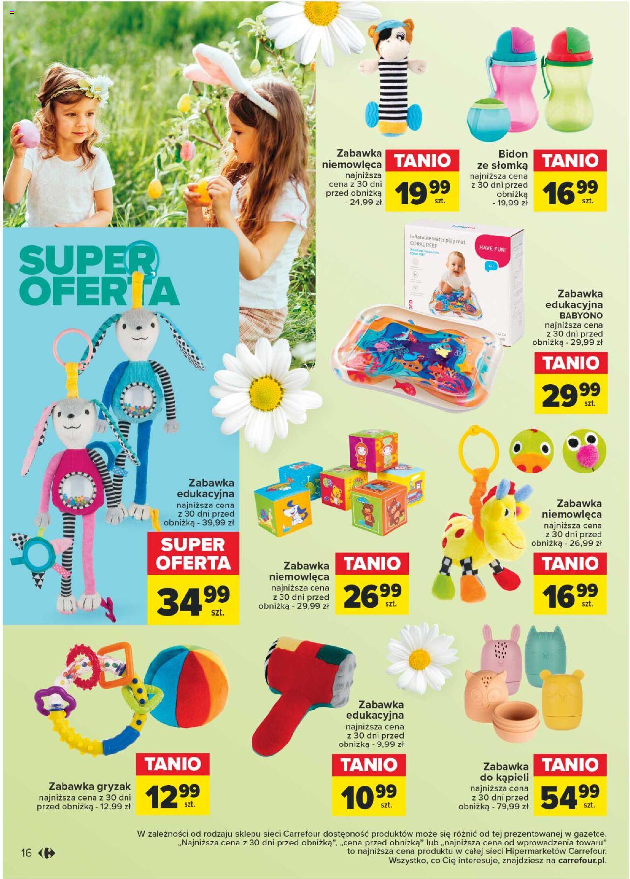 Carrefour Swiateczna Kraina Radosci Gazetka ważna od 12.03.2024 do 30.03.2024 strona 16
