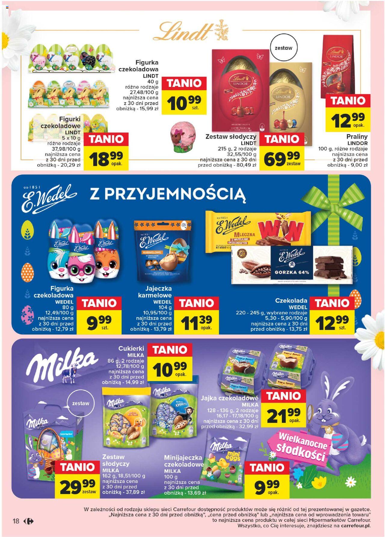 Carrefour Swiateczna Kraina Radosci Gazetka ważna od 12.03.2024 do 30.03.2024 strona 18