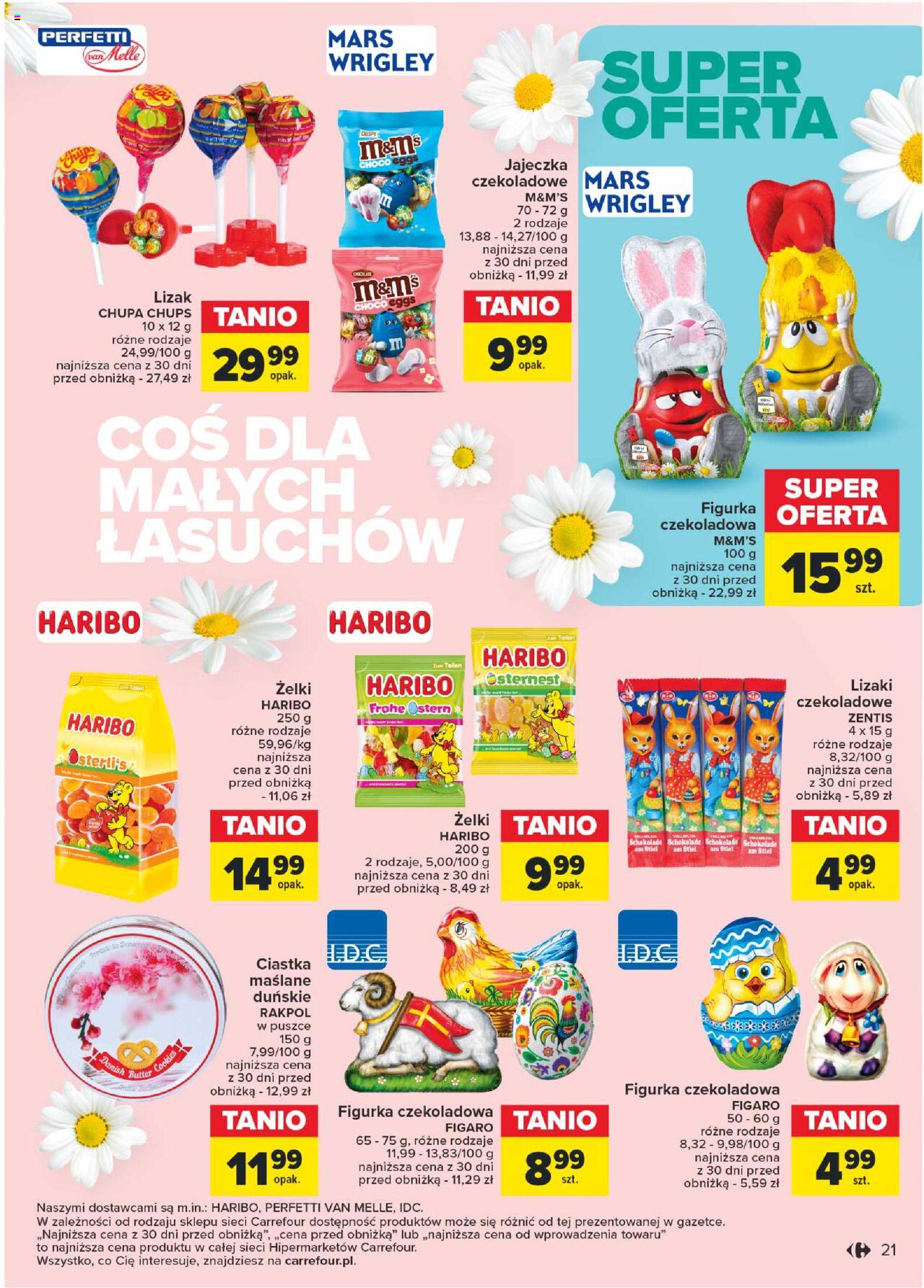 Carrefour Swiateczna Kraina Radosci Gazetka ważna od 12.03.2024 do 30.03.2024 strona 21