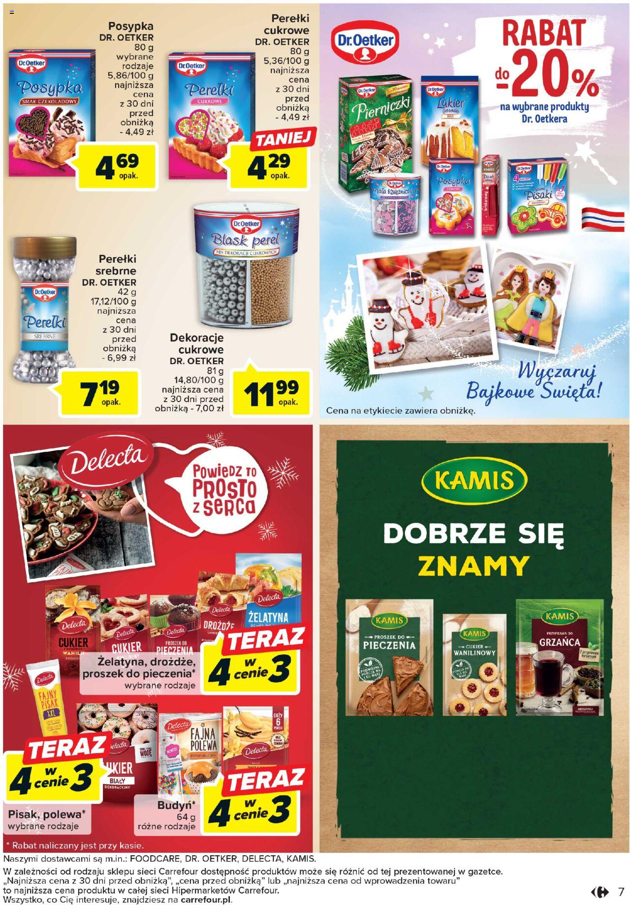 Carrefour Świąteczne wypieki gazetka ważna od 21.11.2023 do 09.12.2023 strona 7