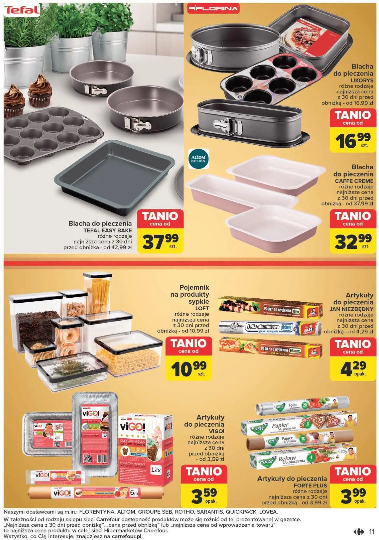 Carrefour Świąteczne wypieki w wyjątkowych cenach Gazetka ważna od 19.11.2024 do 07.12.2024 strona 11