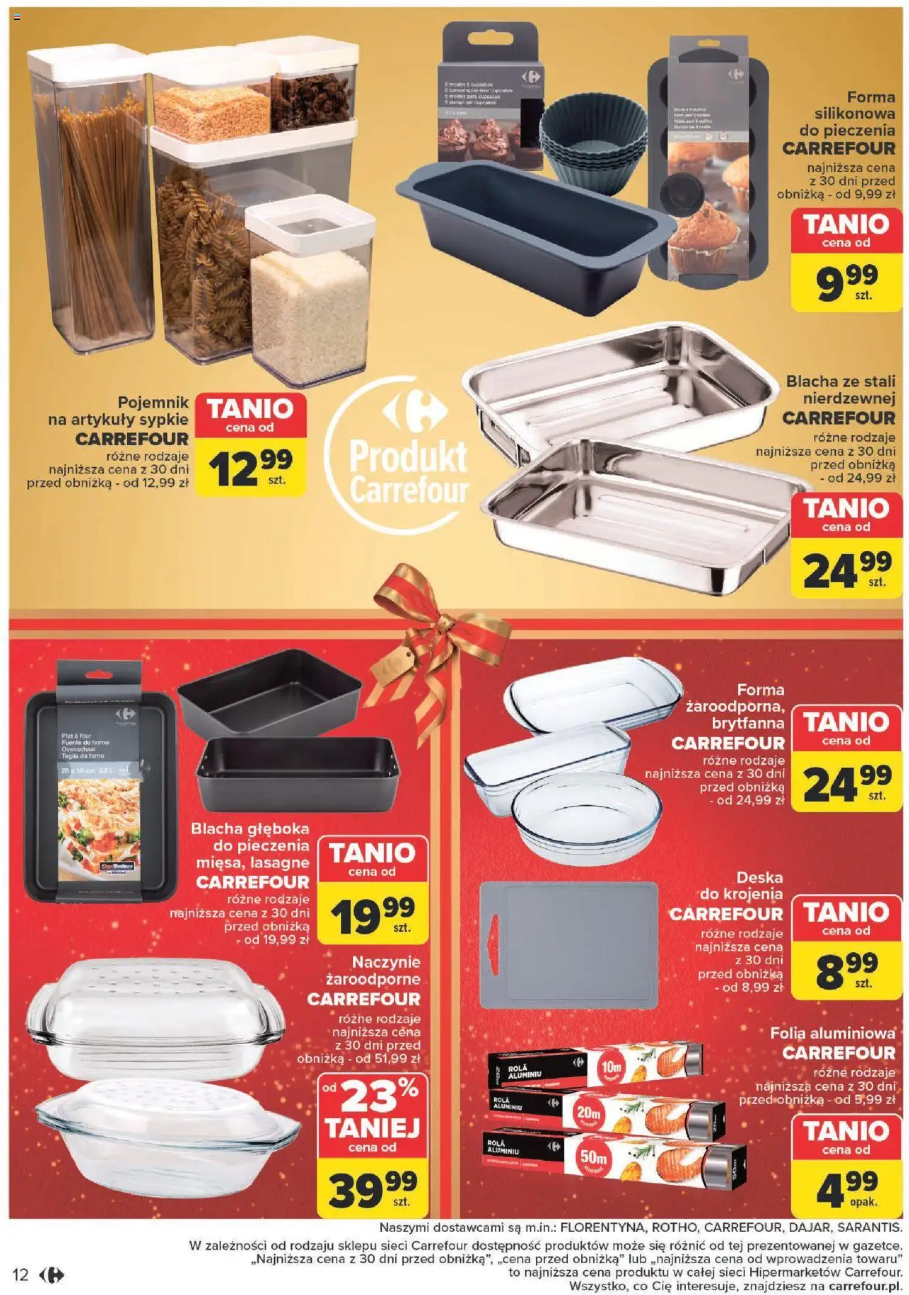 Carrefour Świąteczne wypieki w wyjątkowych cenach Gazetka ważna od 19.11.2024 do 07.12.2024 strona 12