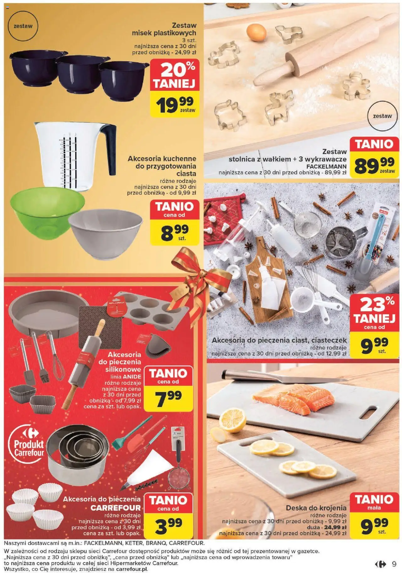 Carrefour Świąteczne wypieki w wyjątkowych cenach Gazetka ważna od 19.11.2024 do 07.12.2024 strona 9