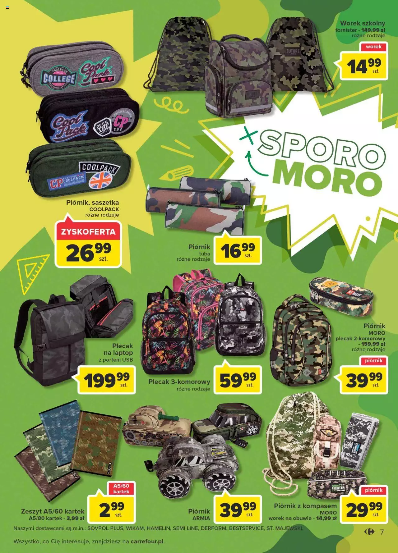 Carrefour Szkoła gazetka ważna od 10.08.2022 do 20.08.2022 strona 7