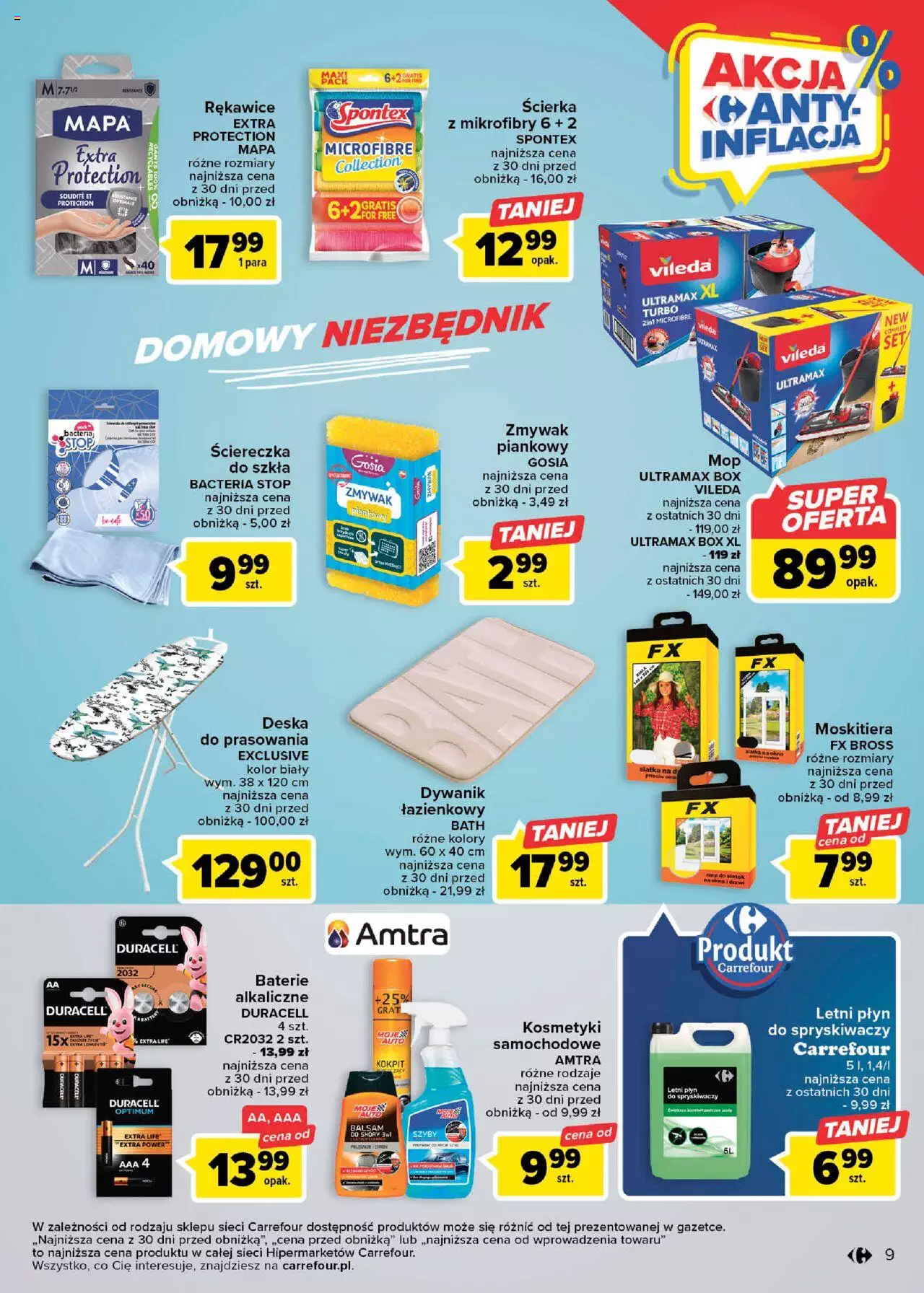 Carrefour Szkolna oferta Gazetka ważna od 01.08.2023 do 12.08.2023 strona 9