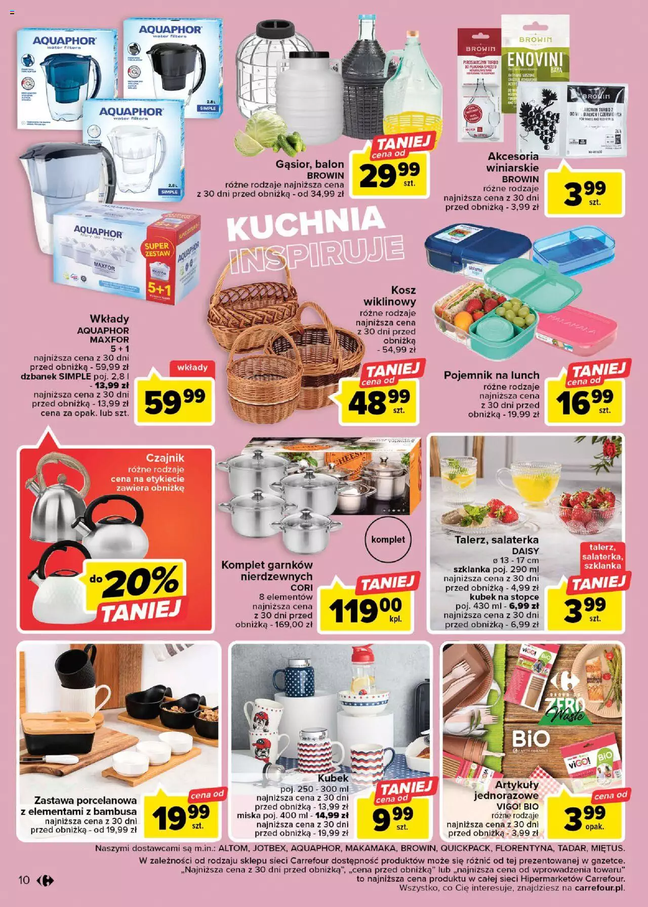 Carrefour Szkolna oferta Gazetka ważna od 01.08.2023 do 12.08.2023 strona 10