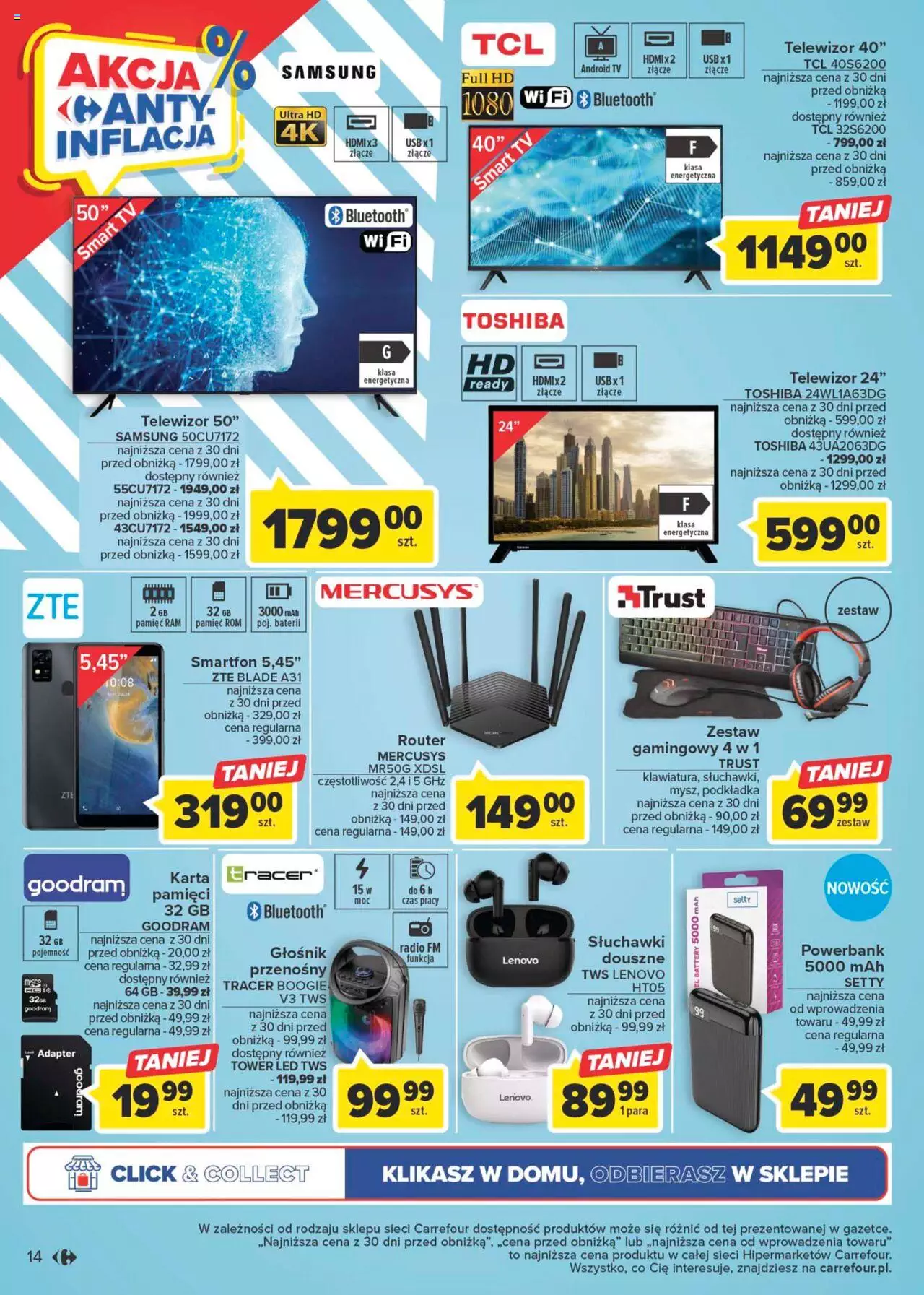 Carrefour Szkolna oferta gazetka ważna od 16.08.2023 do 27.08.2023 strona 11