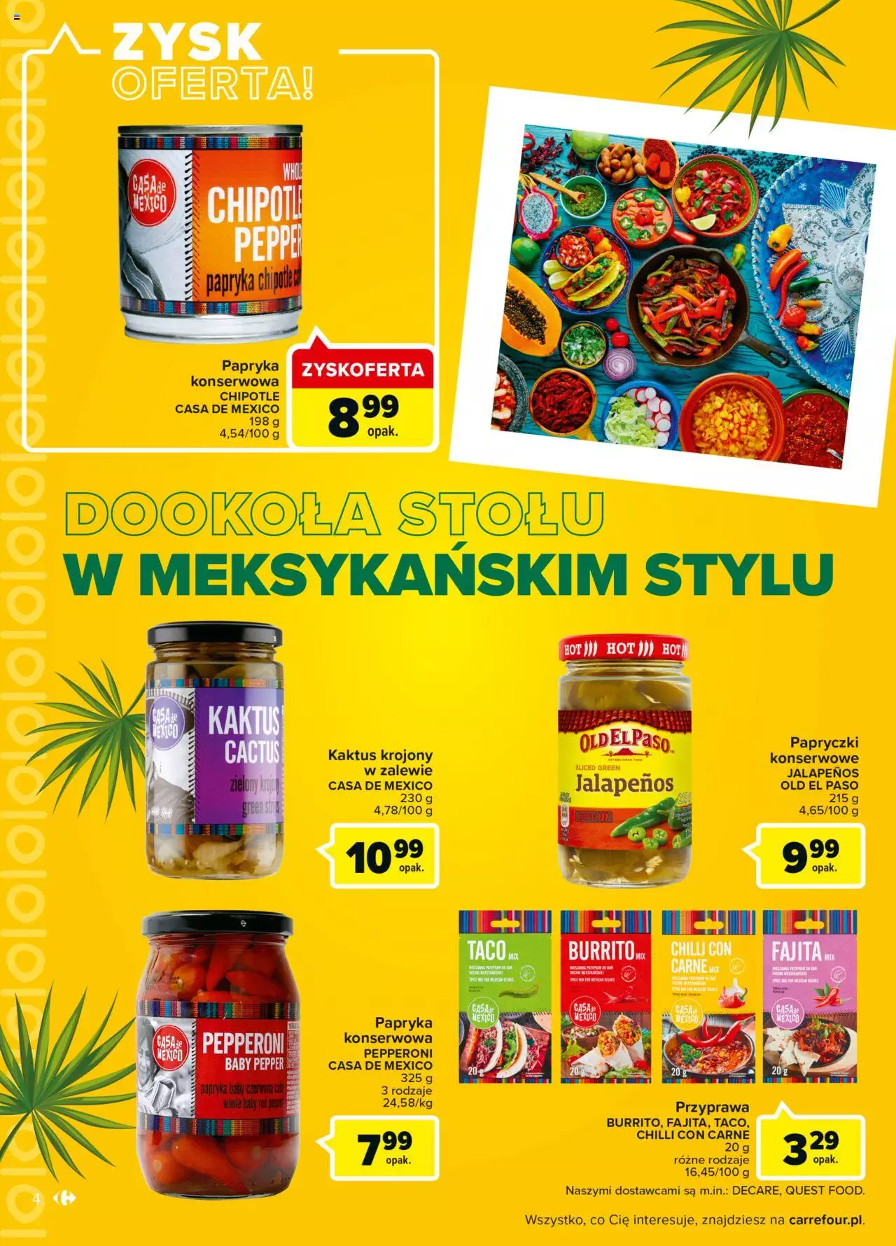 Carrefour Tak smakuje Meksyk gazetka ważna od 14.06.2022 do 26.06.2022 strona 4