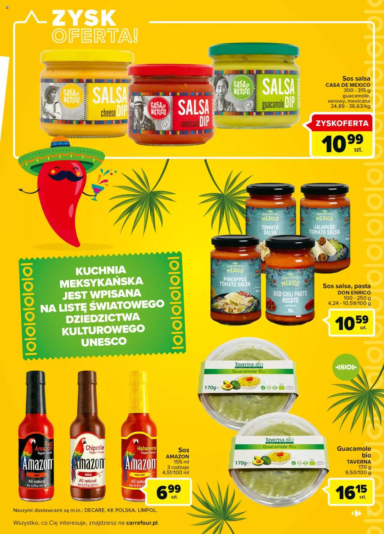 Carrefour Tak smakuje Meksyk gazetka ważna od 14.06.2022 do 26.06.2022 strona 5