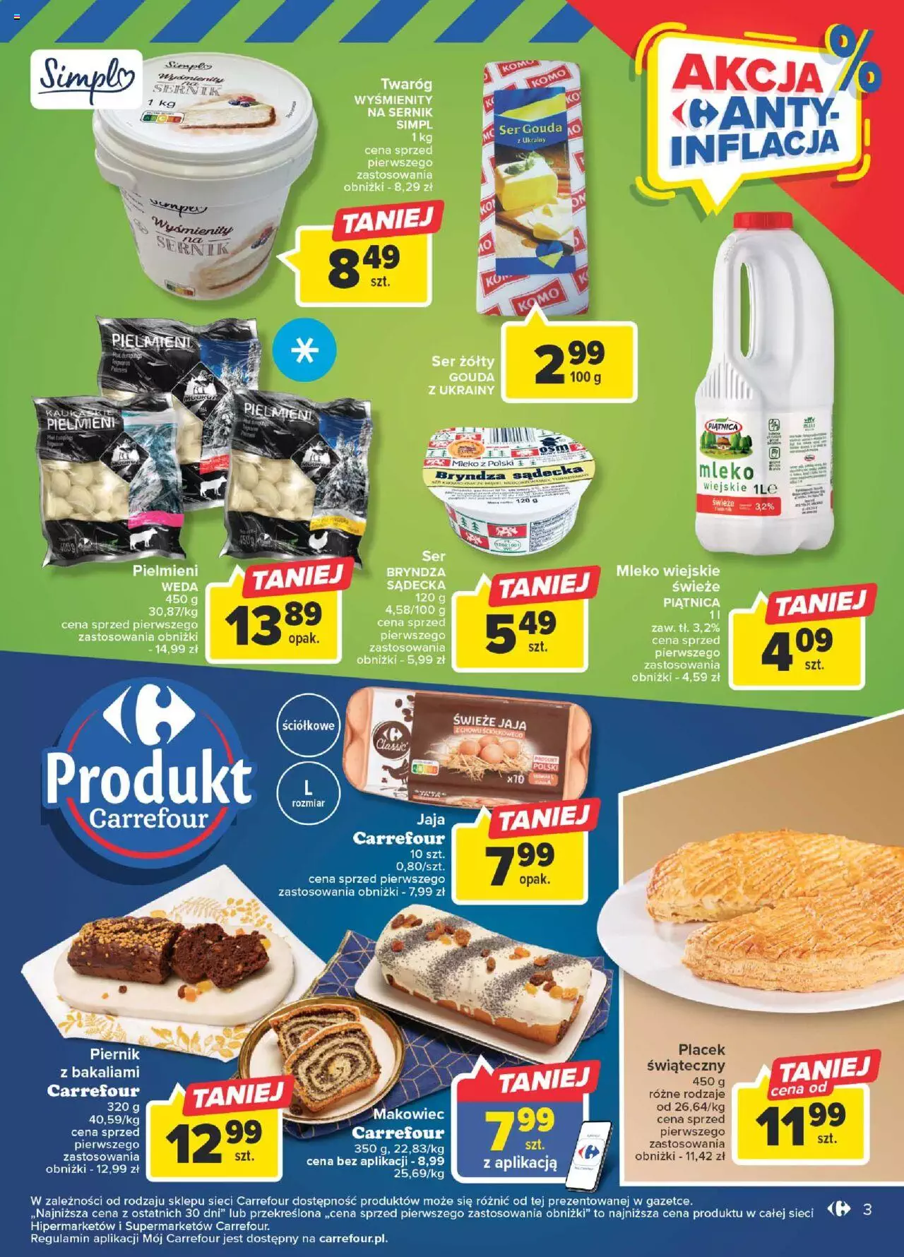 Carrefour Targ Świeżości  Gazetka ważna od 02.01.2023 do 07.01.2023 strona 3