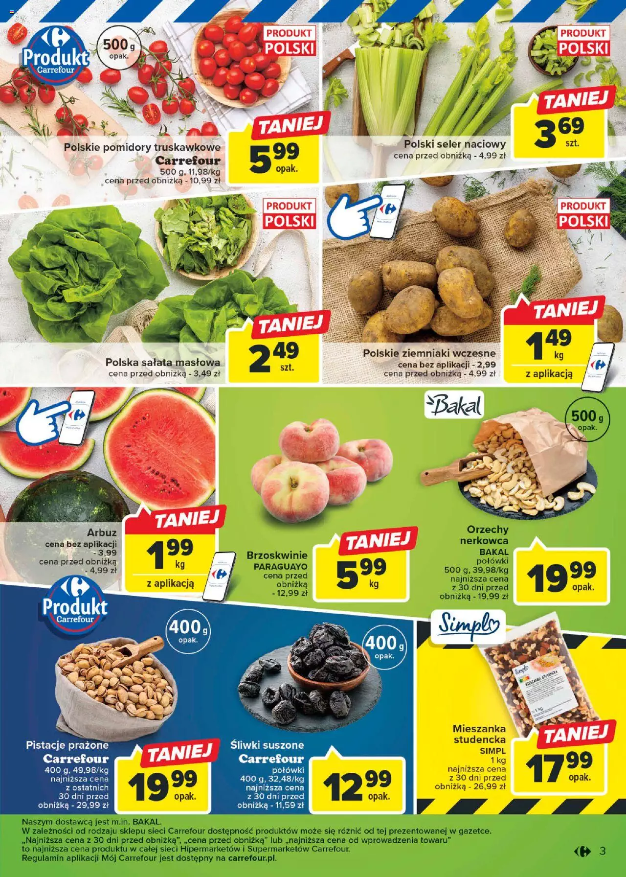 Carrefour Targ świeżości  Gazetka ważna od 10.07.2023 do 15.07.2023 strona 3