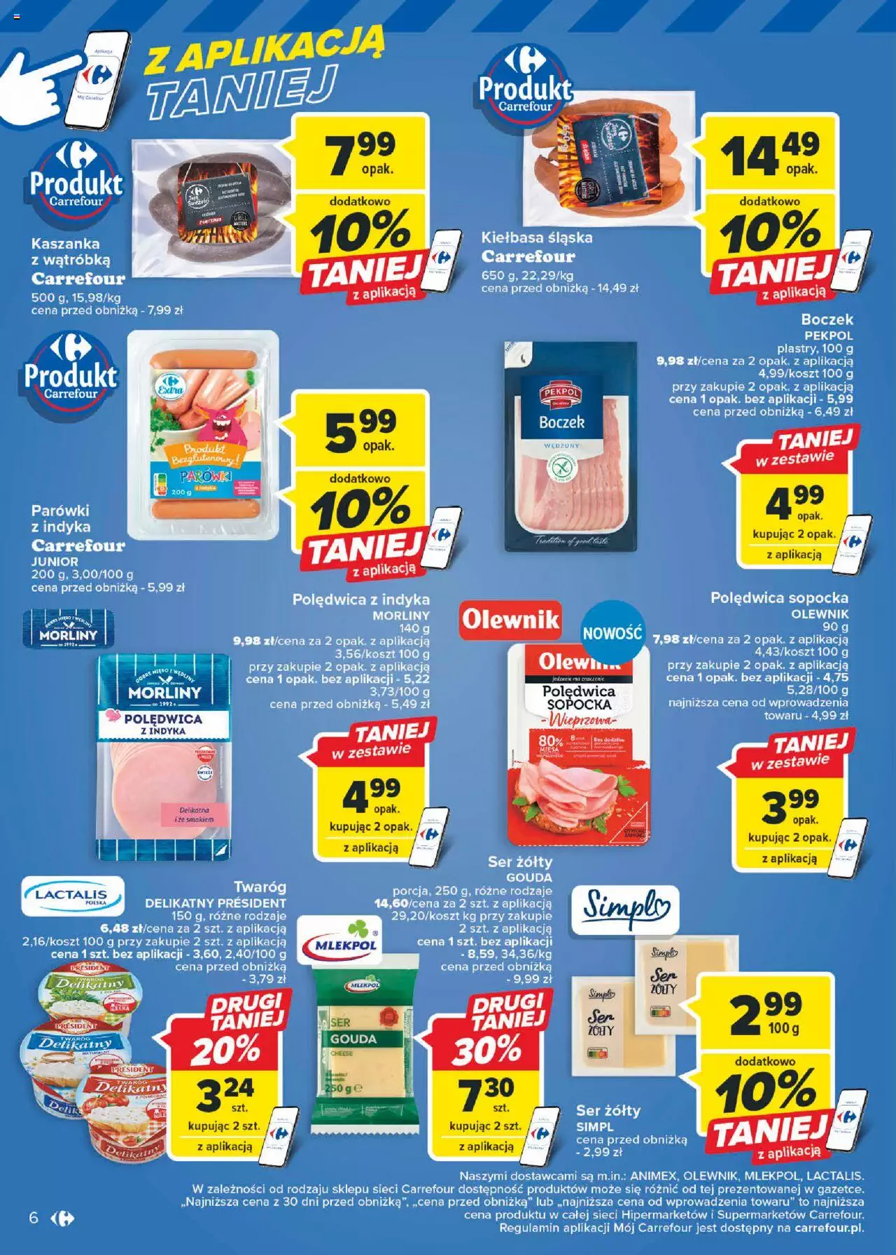 Carrefour Targ świeżości  Gazetka ważna od 10.07.2023 do 15.07.2023 strona 6