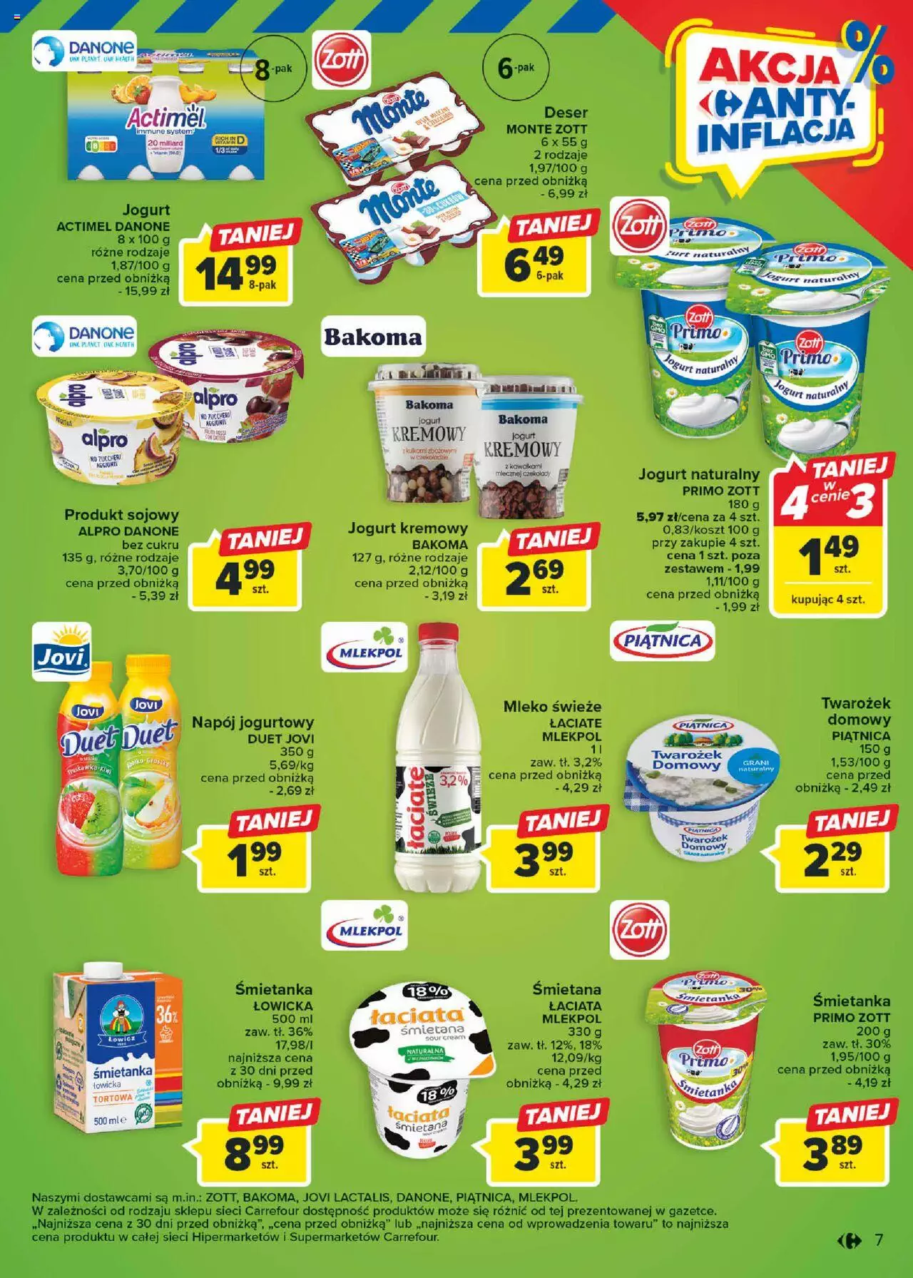 Carrefour Targ świeżości  Gazetka ważna od 10.07.2023 do 15.07.2023 strona 7