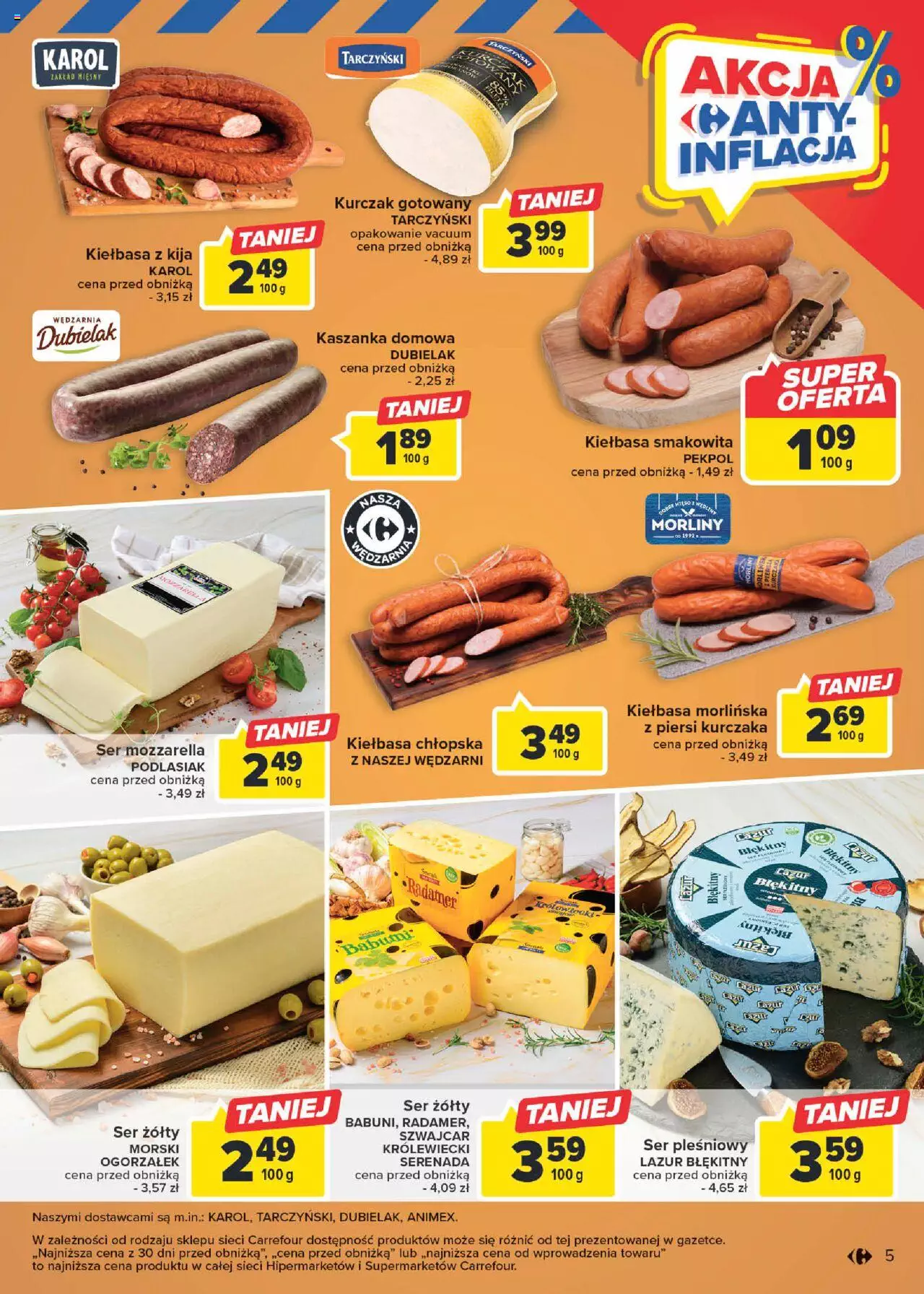 Carrefour Targ świeżości Gazetka ważna od 12.06.2023 do 17.06.2023 strona 5