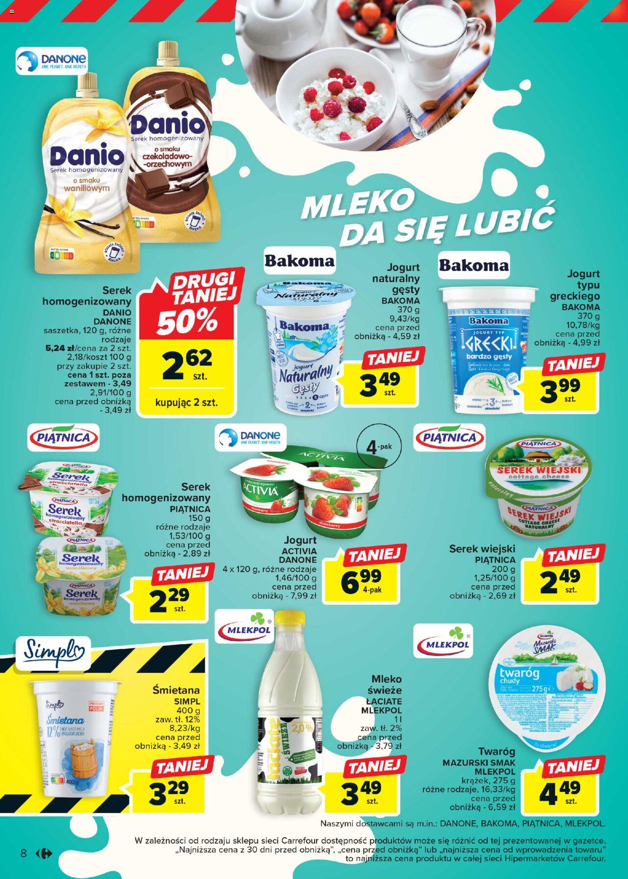 Carrefour Targ świeżości  Gazetka ważna od  13.11.2023 do 18.11.2023 strona 8