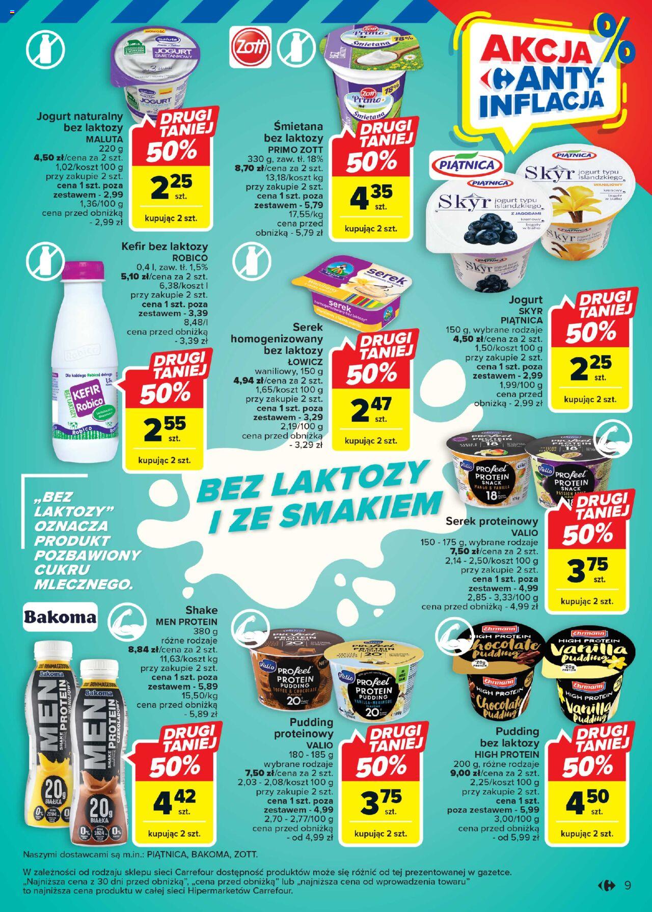 Carrefour Targ świeżości  Gazetka ważna od  13.11.2023 do 18.11.2023 strona 9