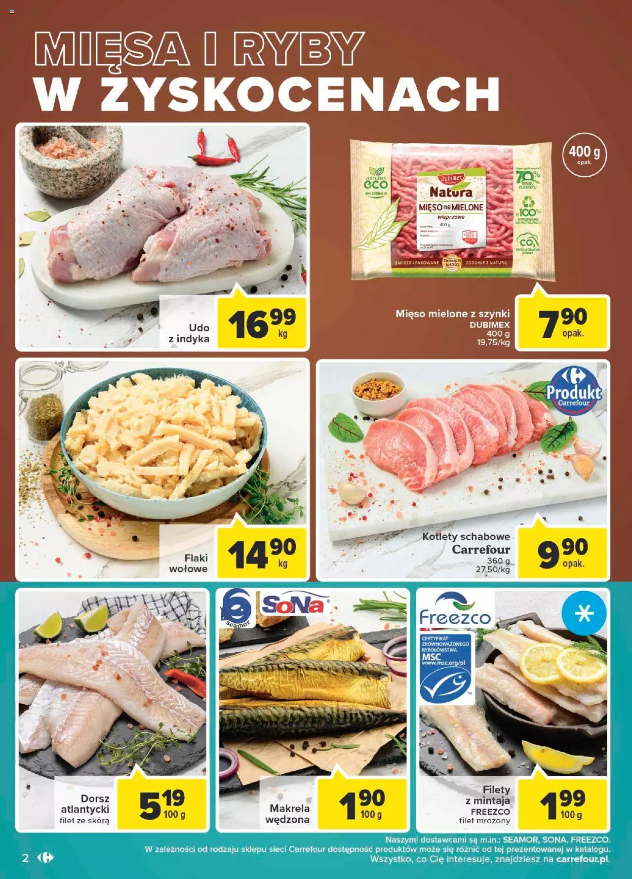Carrefour Targ świeżości gazetka ważna od  20.09.2022 do 26.09.2022 strona 2