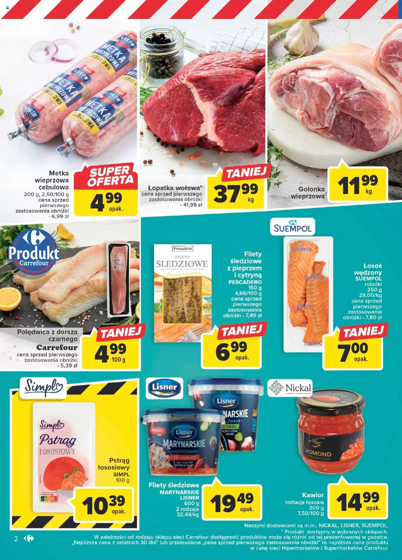 Carrefour Targ świeżości Gazetka ważna  od 23.01.2023 do 29.01.2023 strona 2
