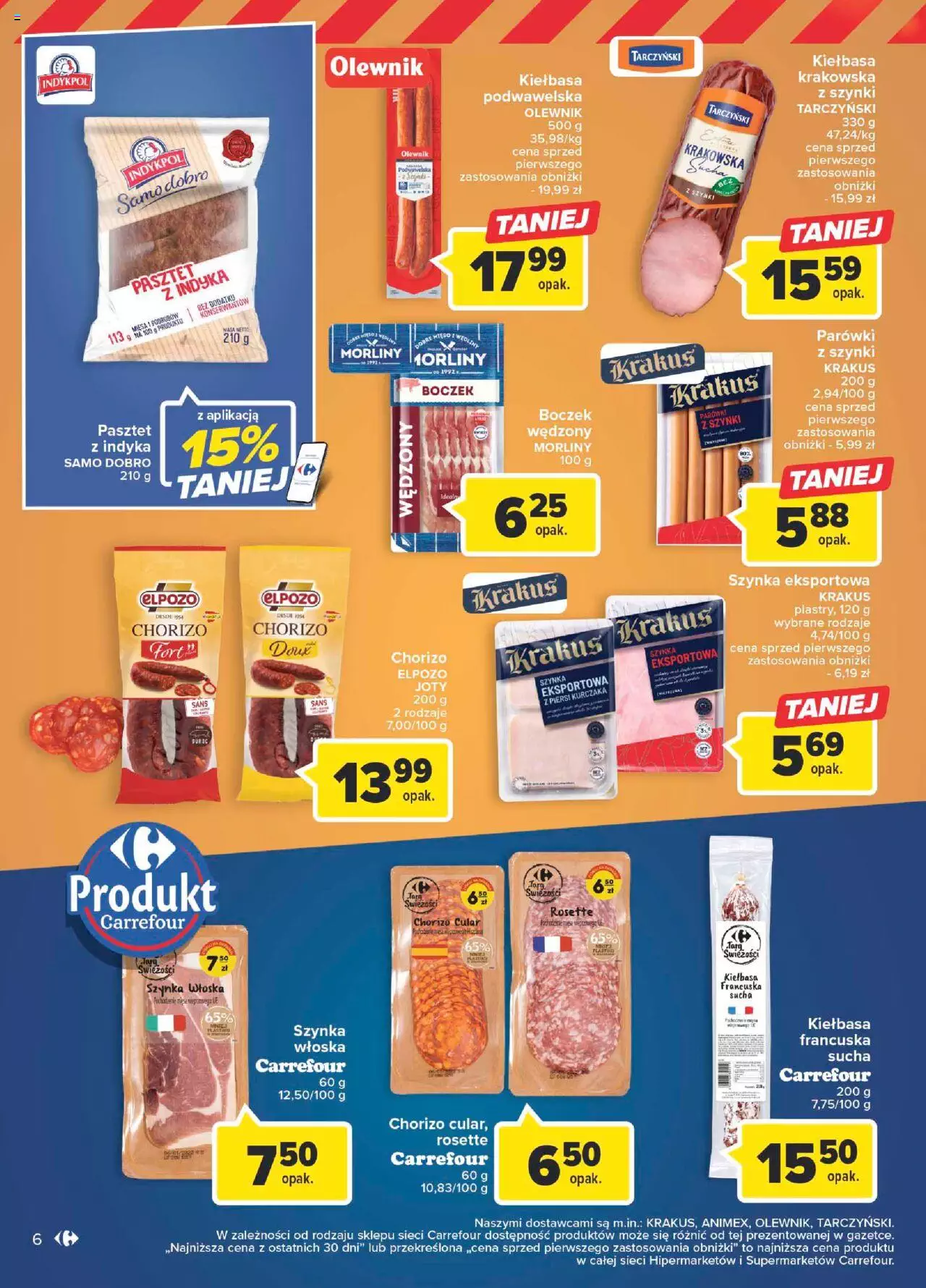 Carrefour Targ świeżości Gazetka ważna  od 23.01.2023 do 29.01.2023 strona 6