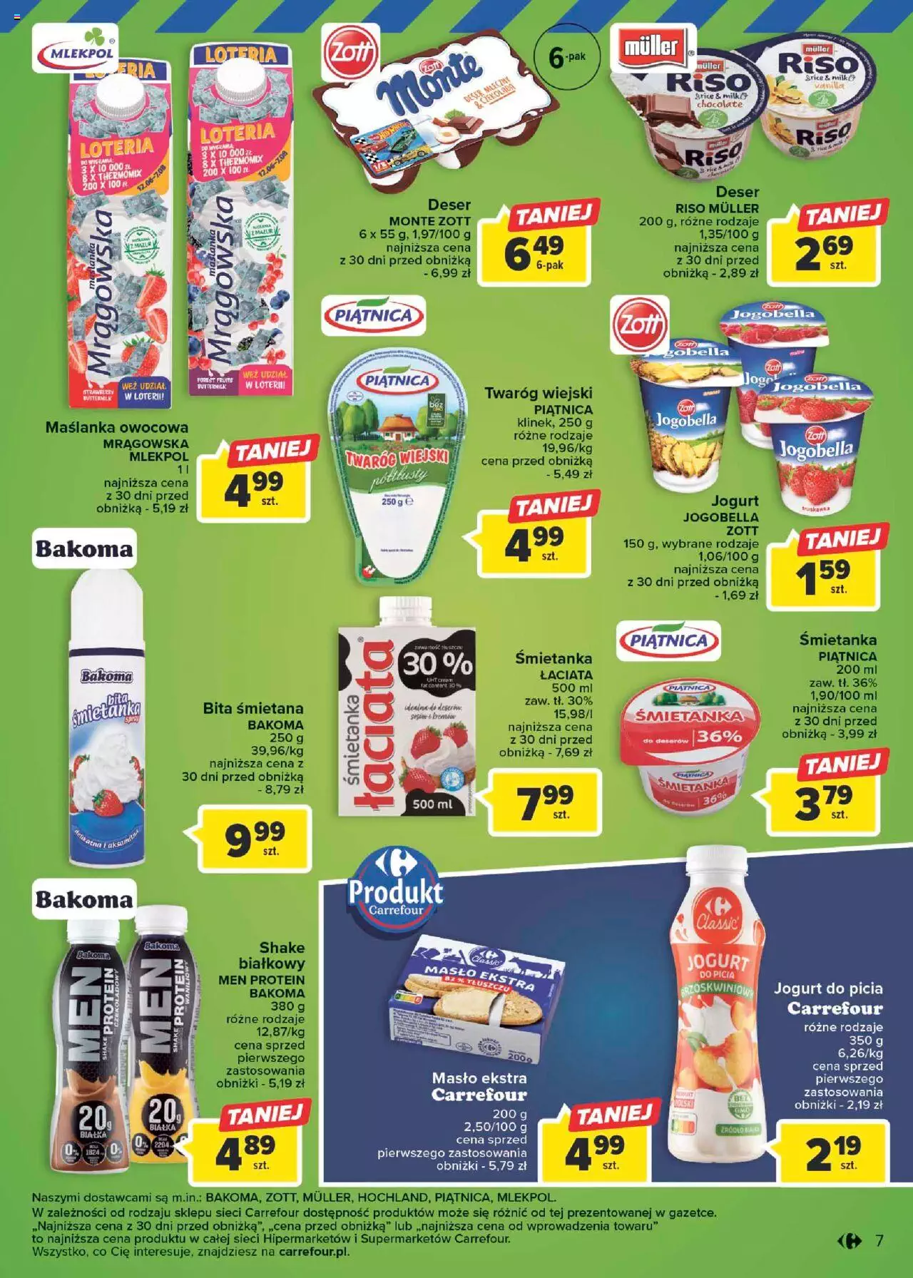 Carrefour Targ świeżości  Gazetka ważna  od  26.06.2023 do 01.07.2023 strona 7