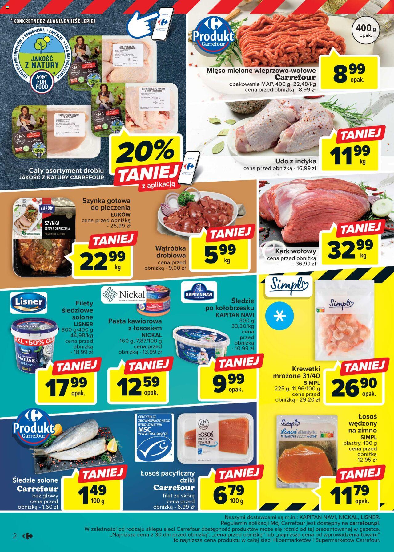 Carrefour Targ świeżości Gazetka ważna od 27.11.2023 do 02.12.2023 strona 2