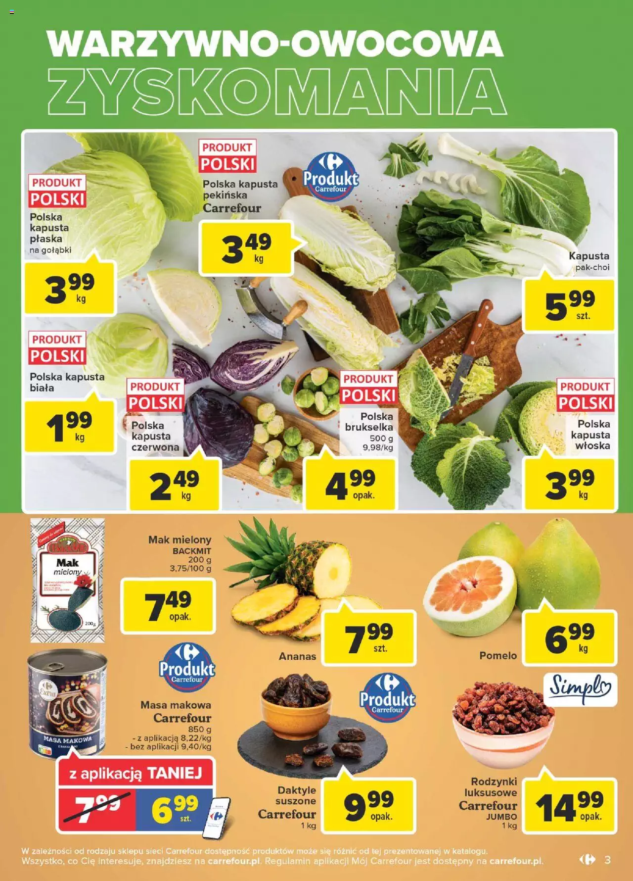 Carrefour Targ Świeżości Gazetka ważna od 29.11.2022 do 05.12.2022 strona 3