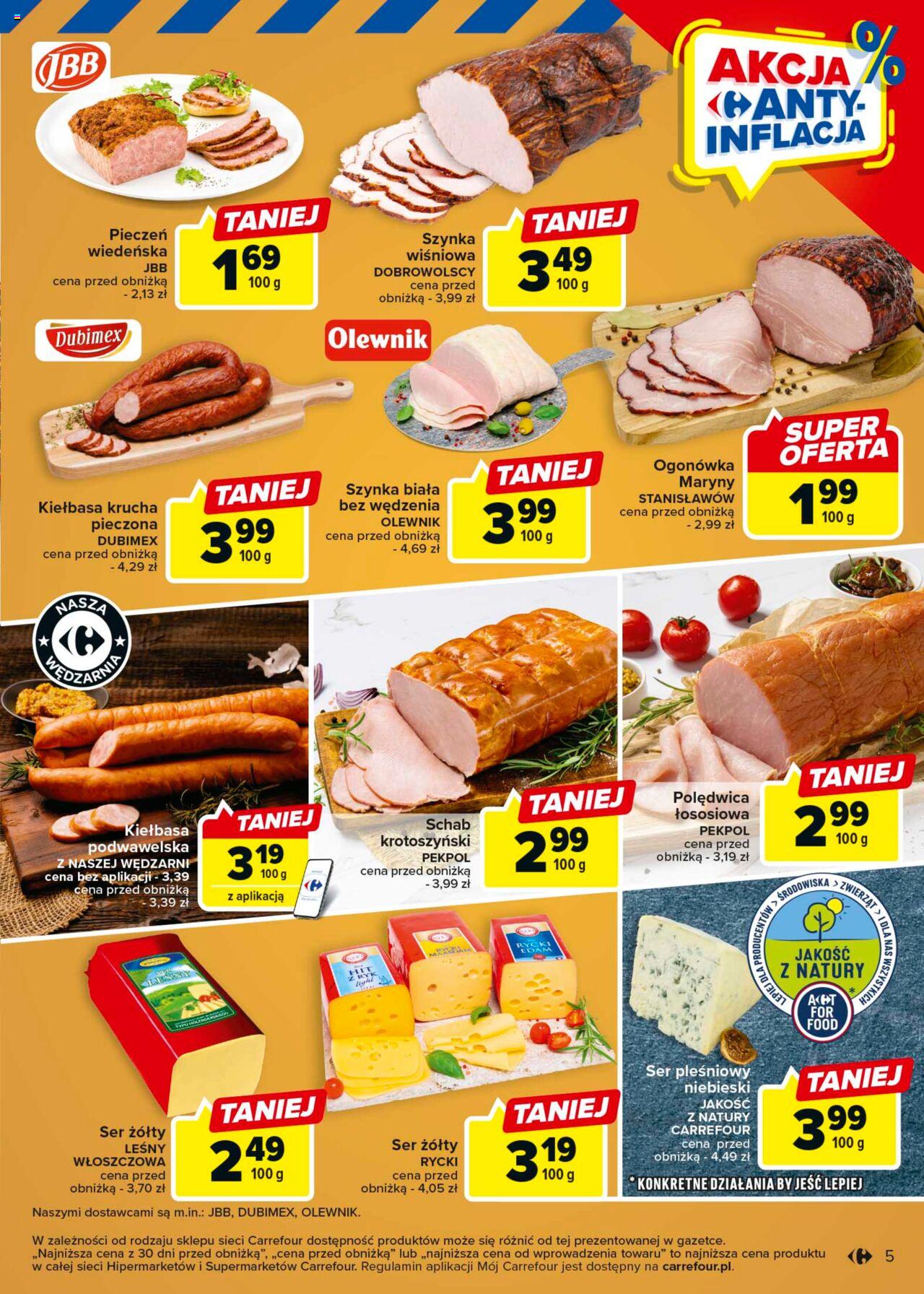 Carrefour Targ świeżości Gazetka ważna od 30.10.2023 do 04.11.2023 strona 5