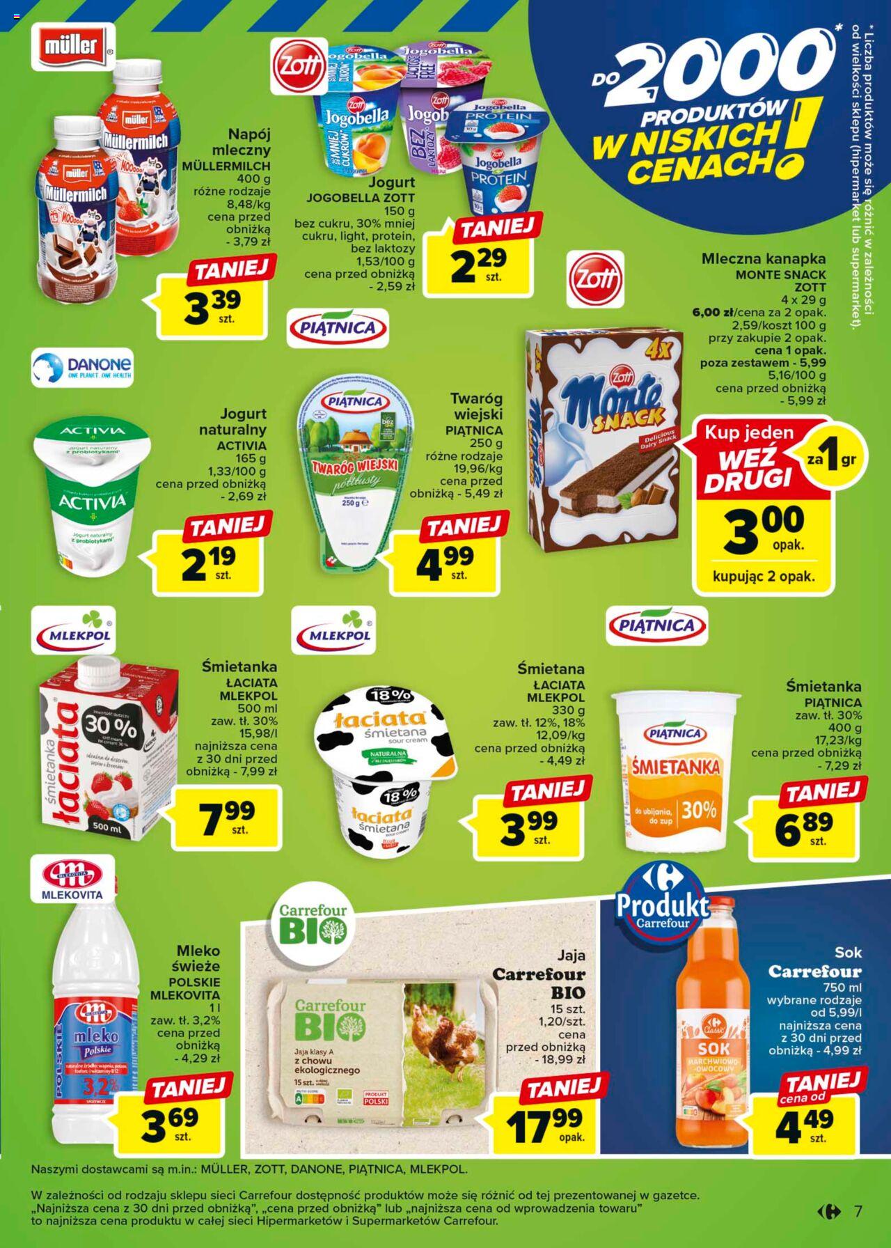 Carrefour Targ świeżości Gazetka ważna od 30.10.2023 do 04.11.2023 strona 7
