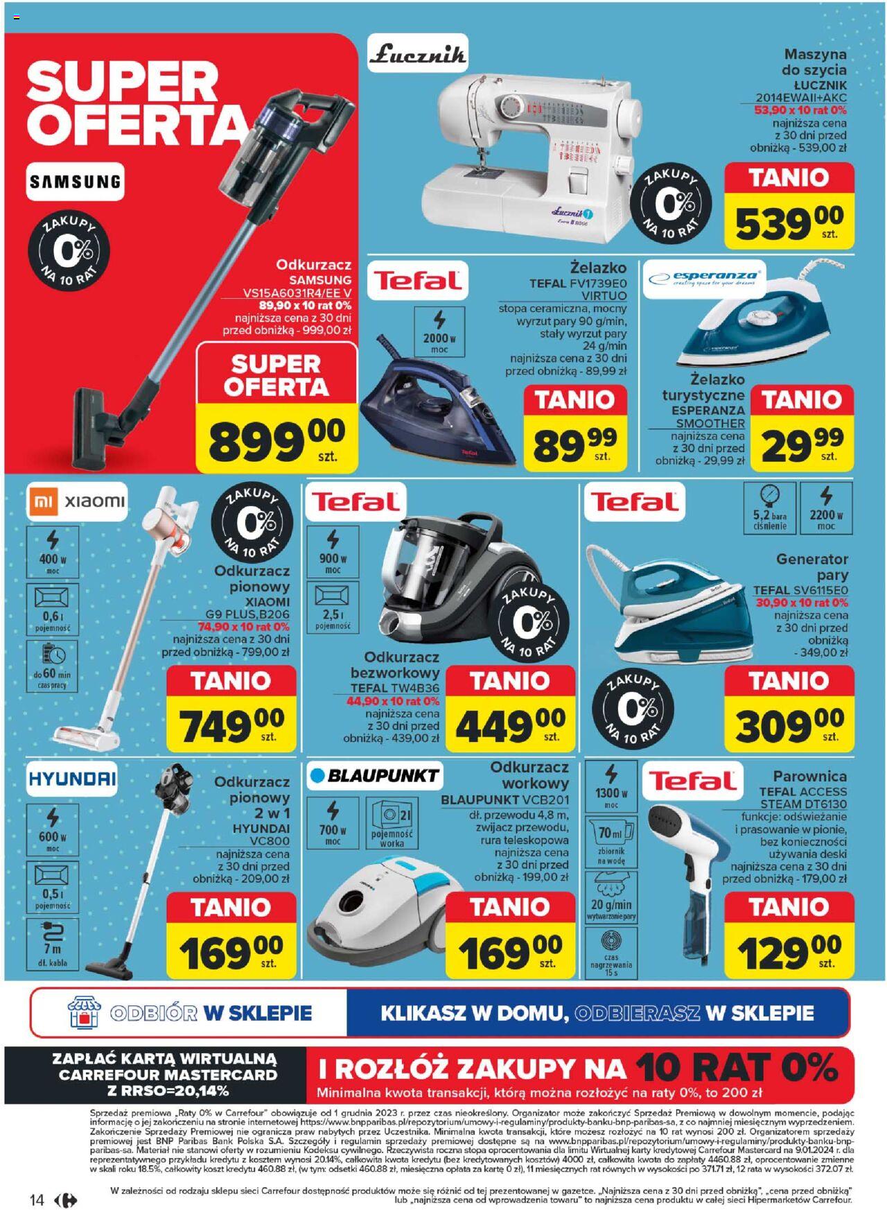 Carrefour W pracy, w szkole Gazetka ważna od 20.08.2024 do 07.09.2024 strona 13