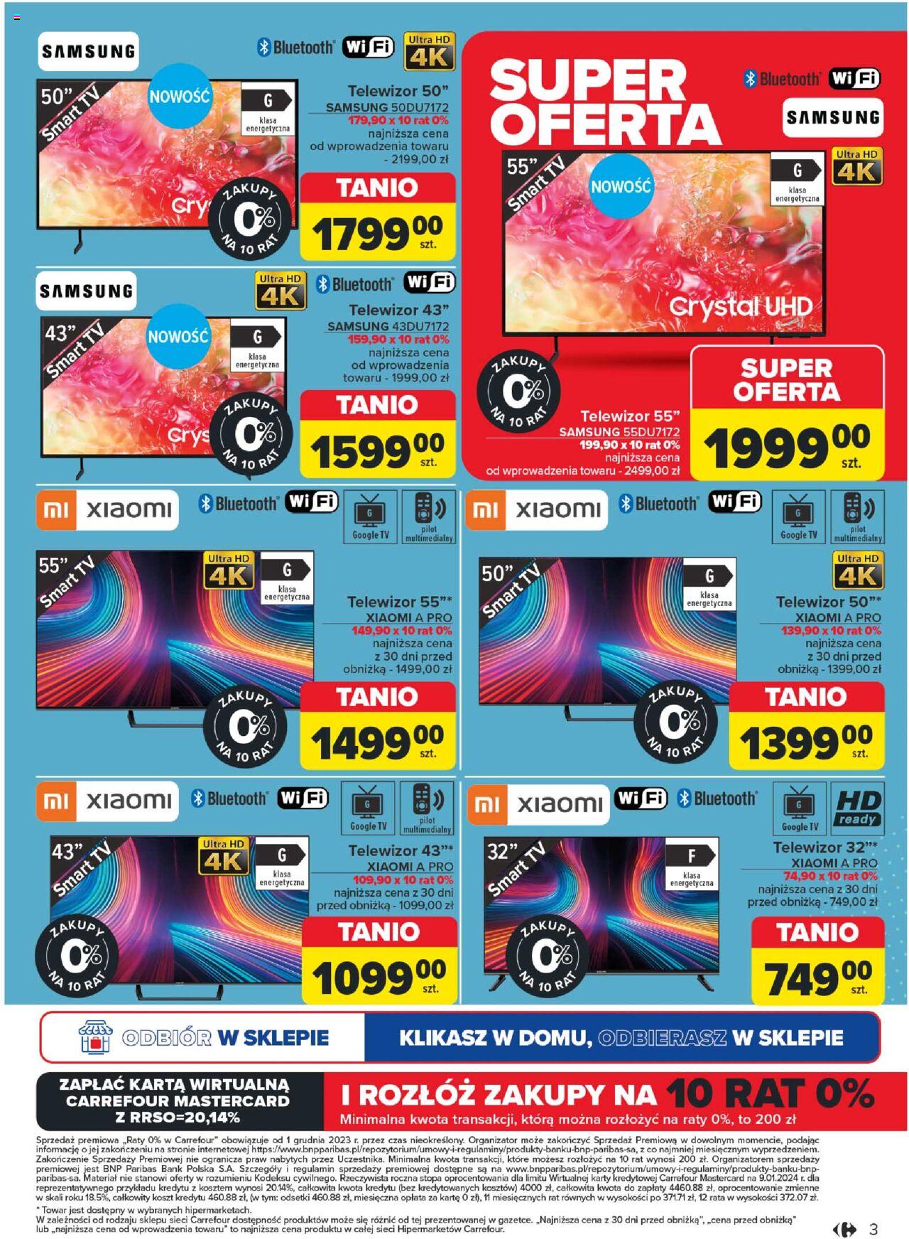 Carrefour W pracy, w szkole Gazetka ważna od 20.08.2024 do 07.09.2024 strona 3