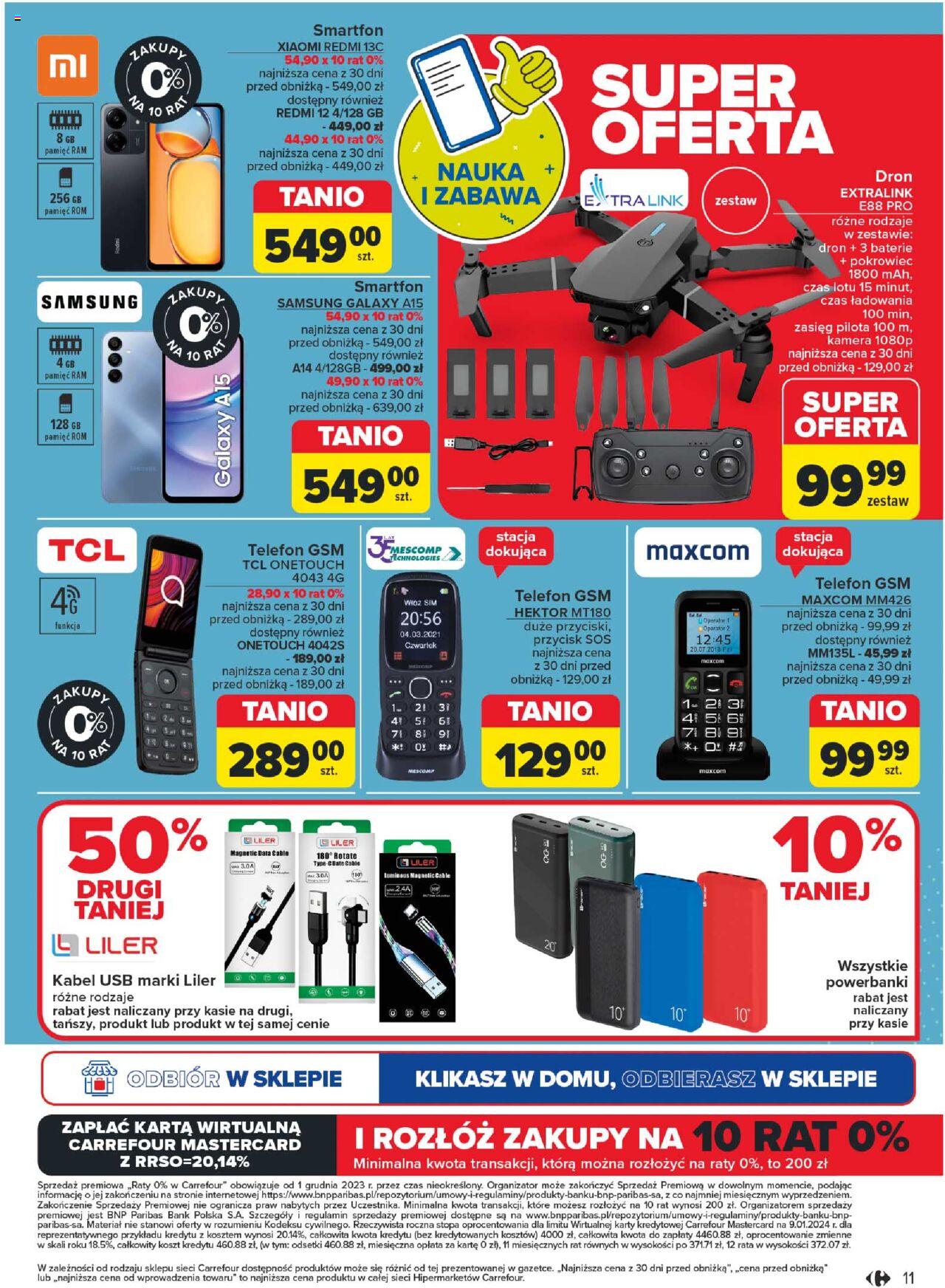 Carrefour W pracy, w szkole Gazetka ważna od 20.08.2024 do 07.09.2024 strona 10