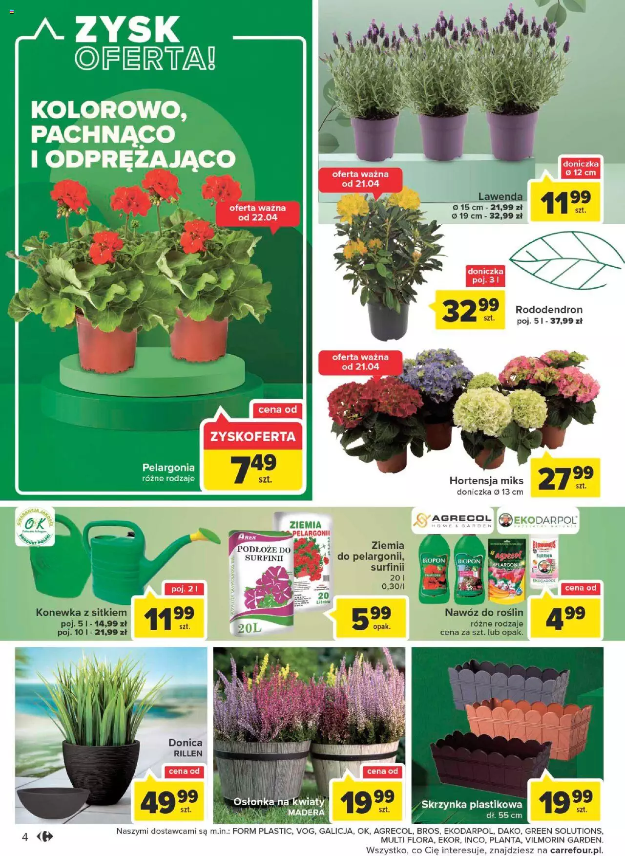 Carrefour W przyjemnej atmosferze ogrodu gazetka ważna  od  19.04.2022 do 07.05.2022 strona 4
