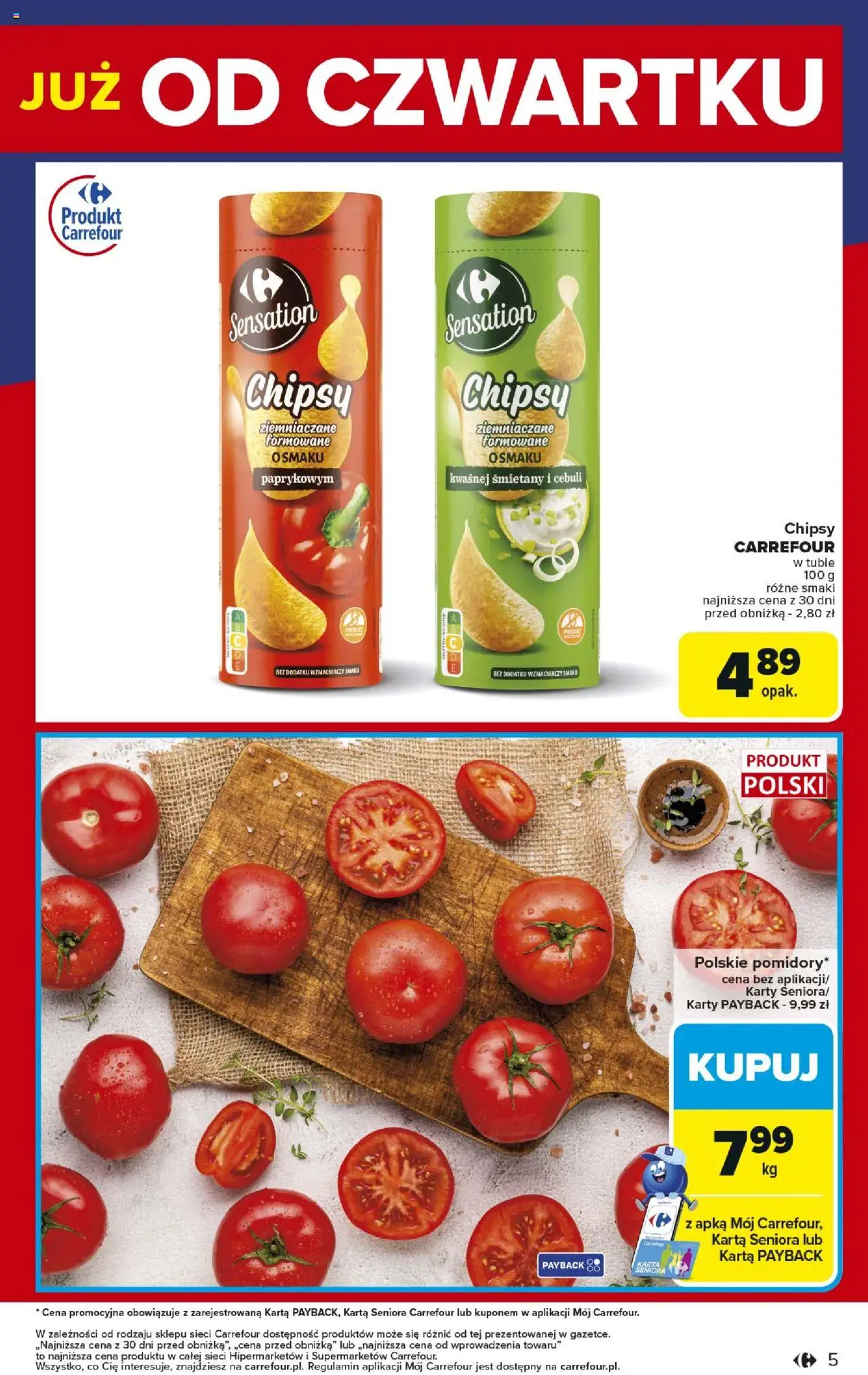 Carrefour Weekend promek juz od czwartku Gazetka ważna od 24.04.2025 do 27.04.2025 strona 5